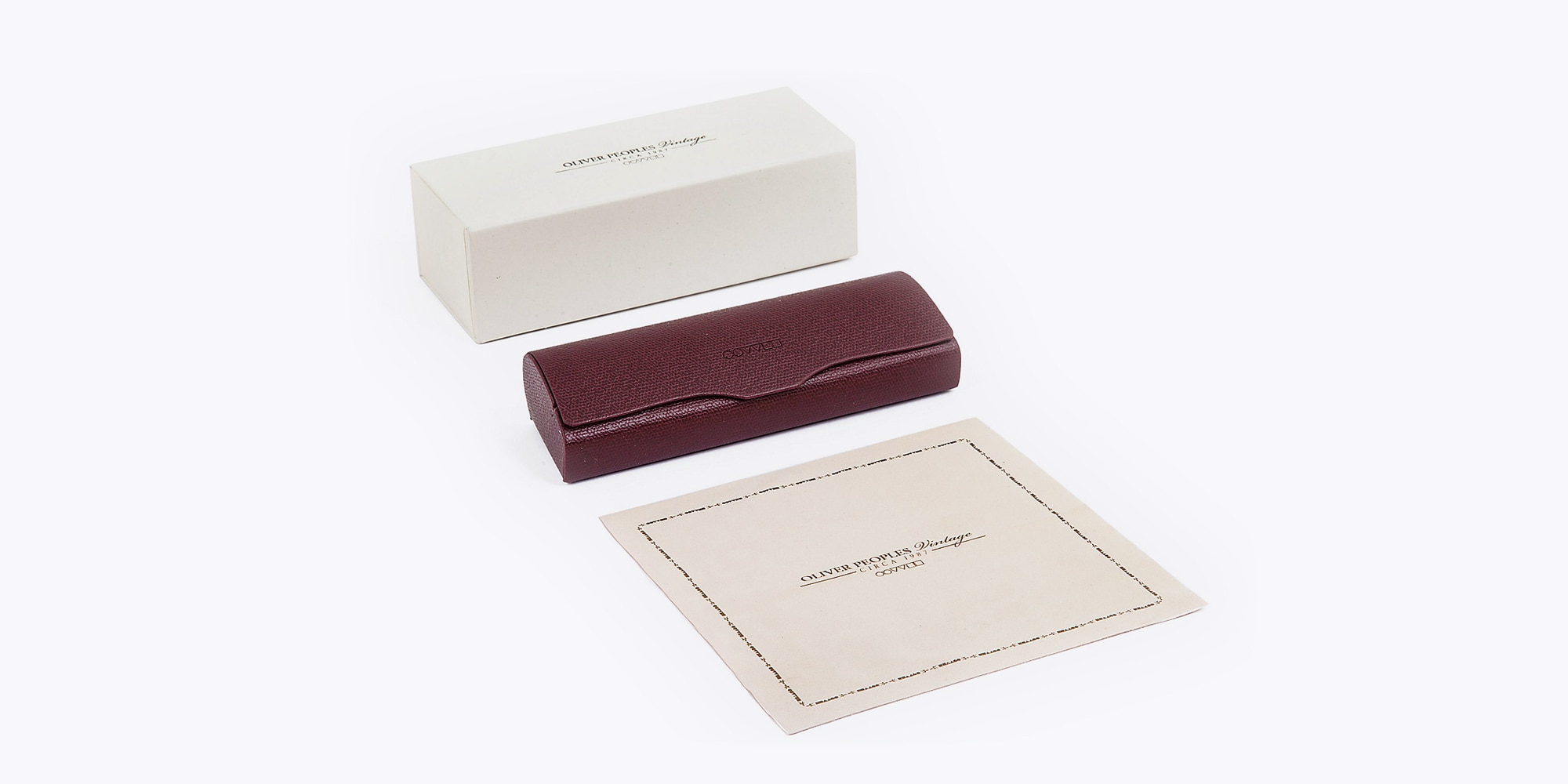 Oliver peoples store eyeglass case