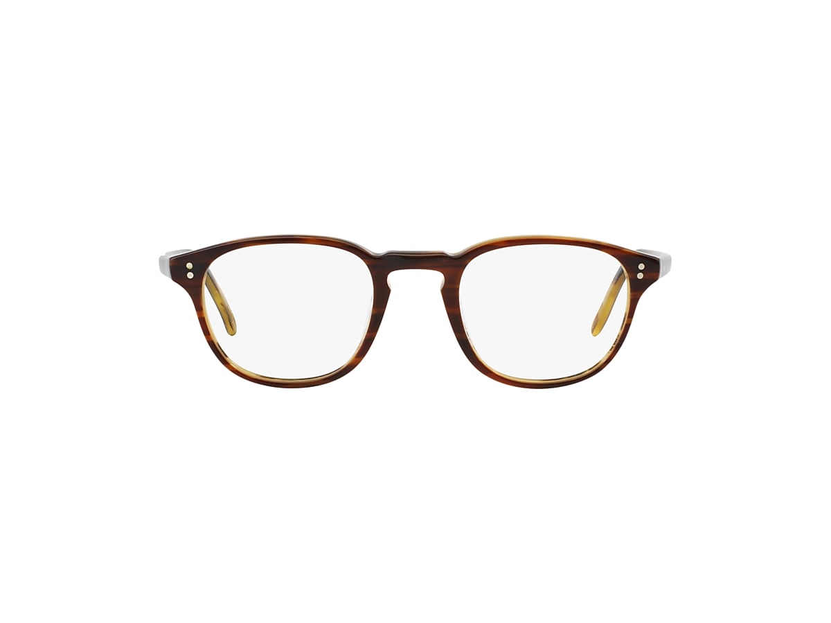 OV5219 Eyeglasses Amaretto-Striped Honey | Oliver Peoples USA 
