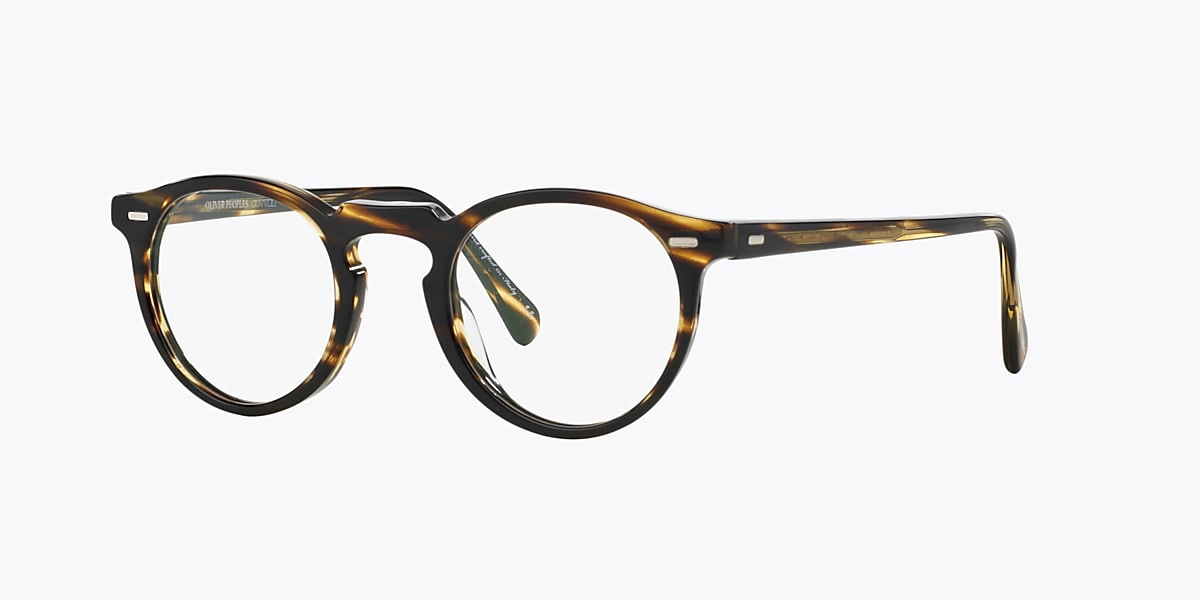 Oliver Gregory Peck Low Bridge Fit Eyeglasses in Cocobolo | Oliver®