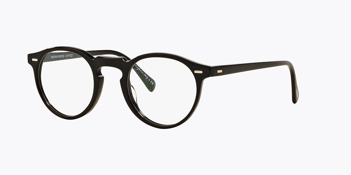 Oliver Gregory Peck Low Bridge Fit Eyeglasses in Black | Oliver®