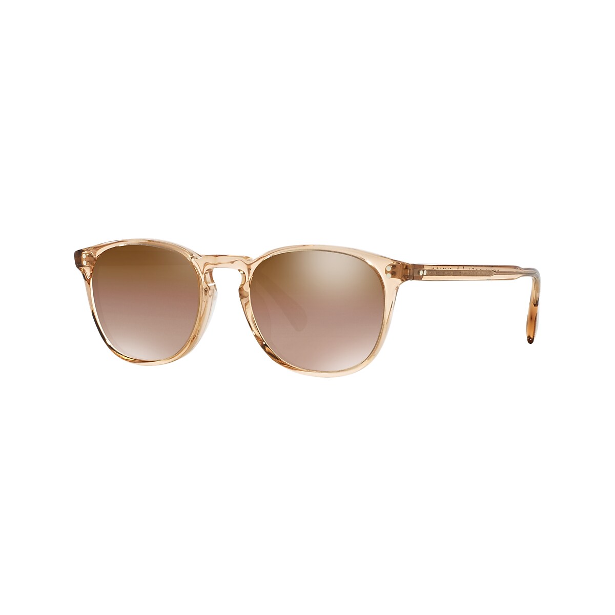 ■OLIVER PEOPLES ■ Finley Esq ■サングラス Sunglasses OV5547SU - Semi-Matte Goldwood - Regal Blue