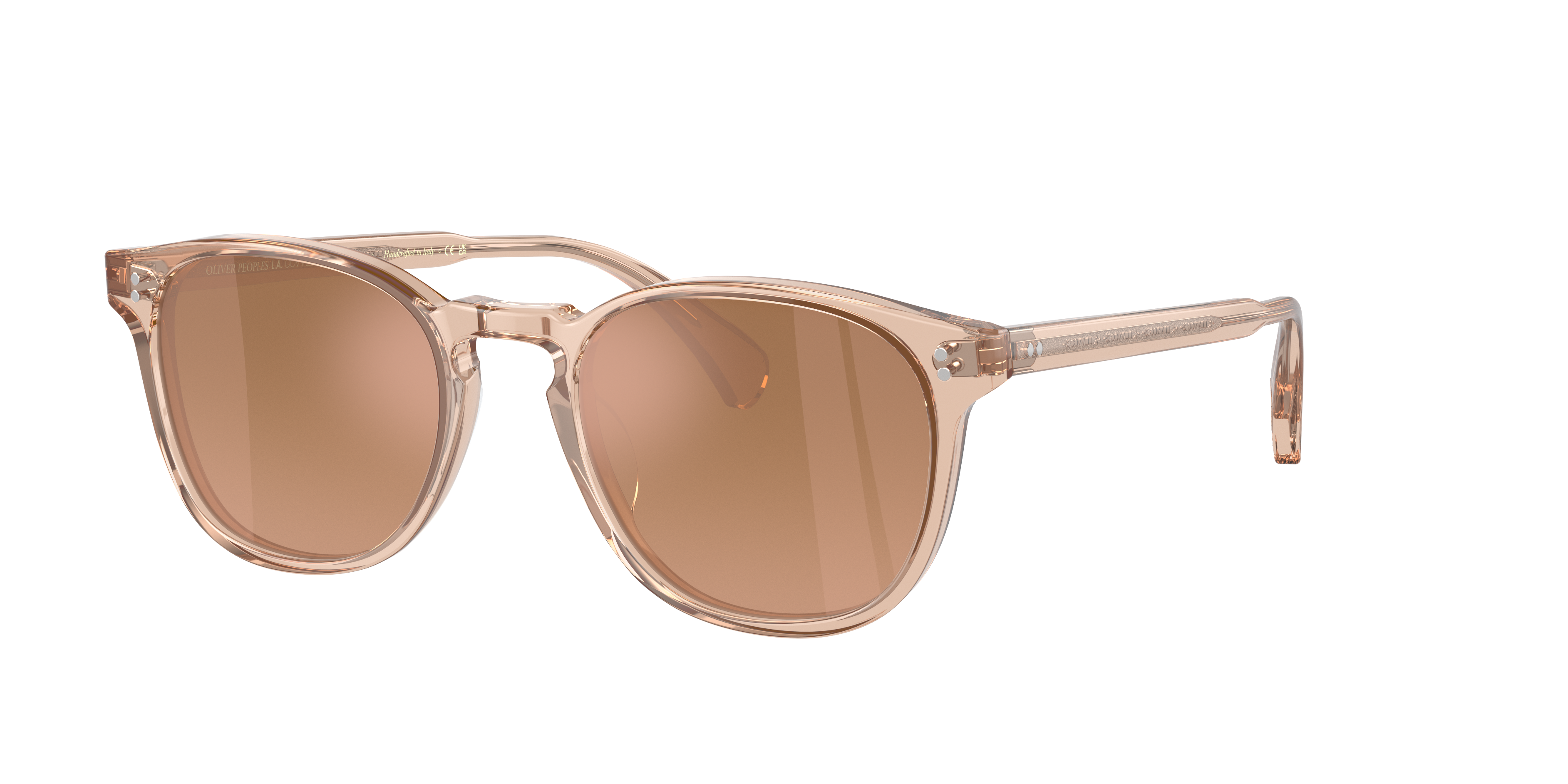 oliver peoples gold frame