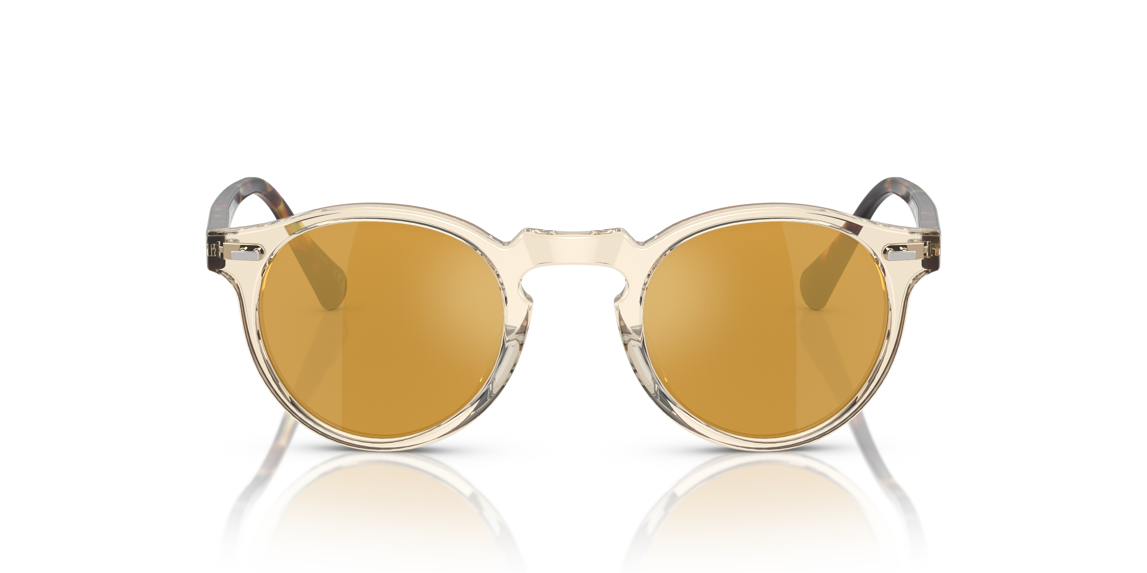 OV5217S Sunglasses Brown Mirror Gold | Oliver Peoples USA