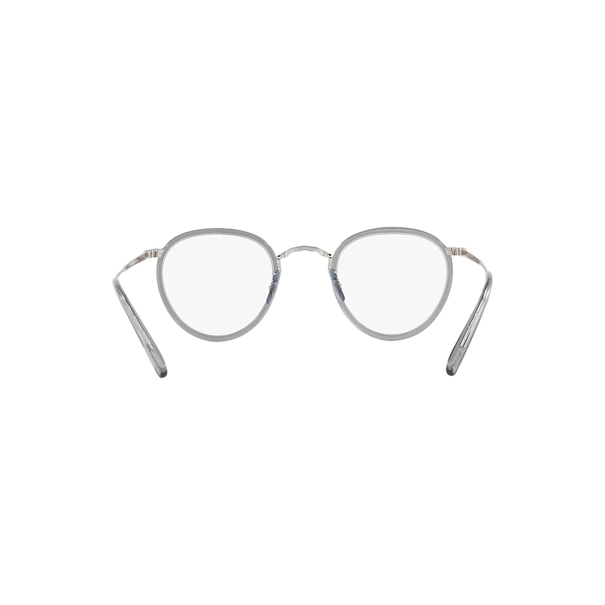 Ov1104 Eyeglasses Workman Grey Brushed Silver Oliver Peoples Usa
