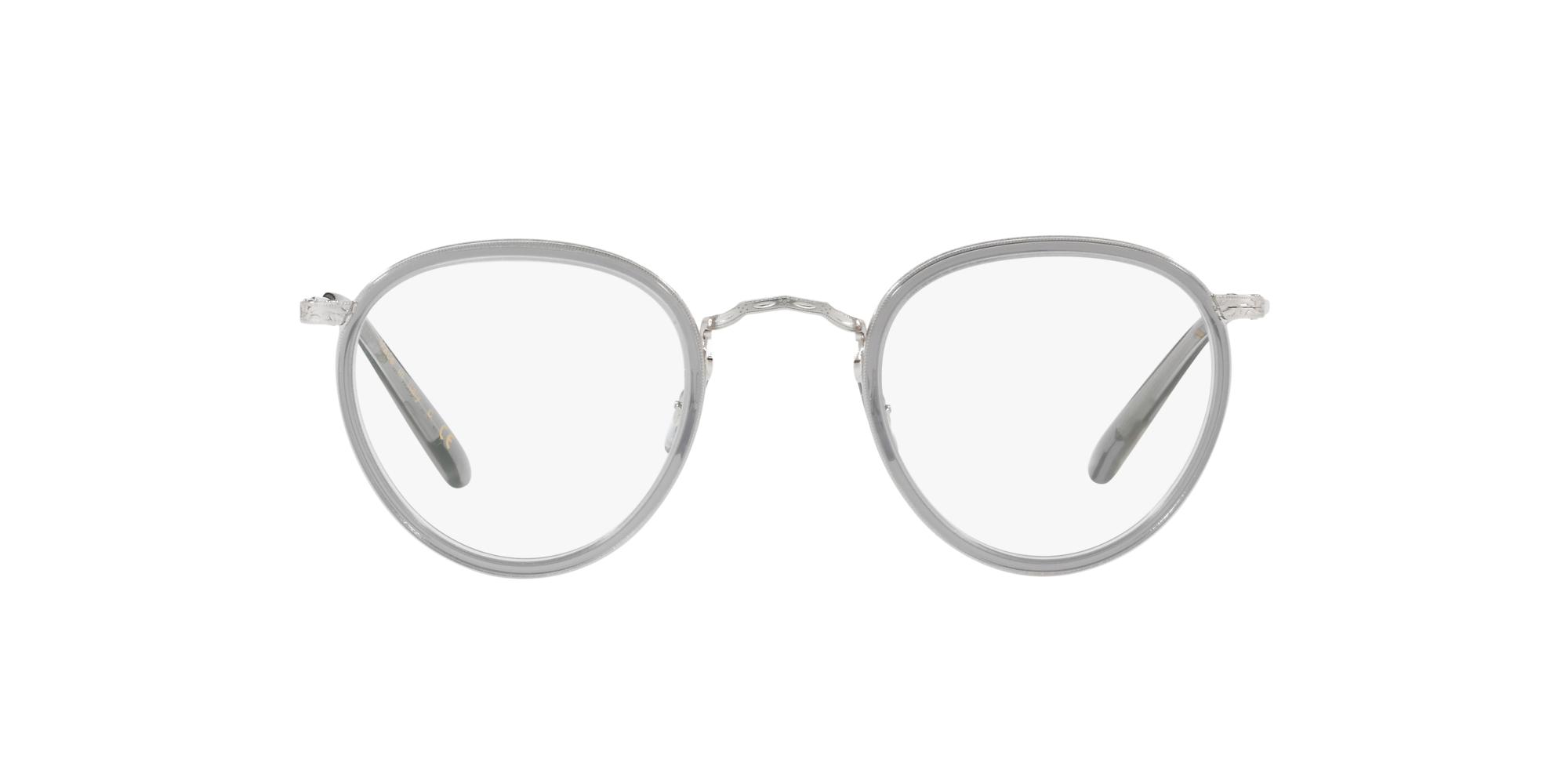 Ov1104 Eyeglasses Workman Grey Brushed Silver Oliver Peoples Uk