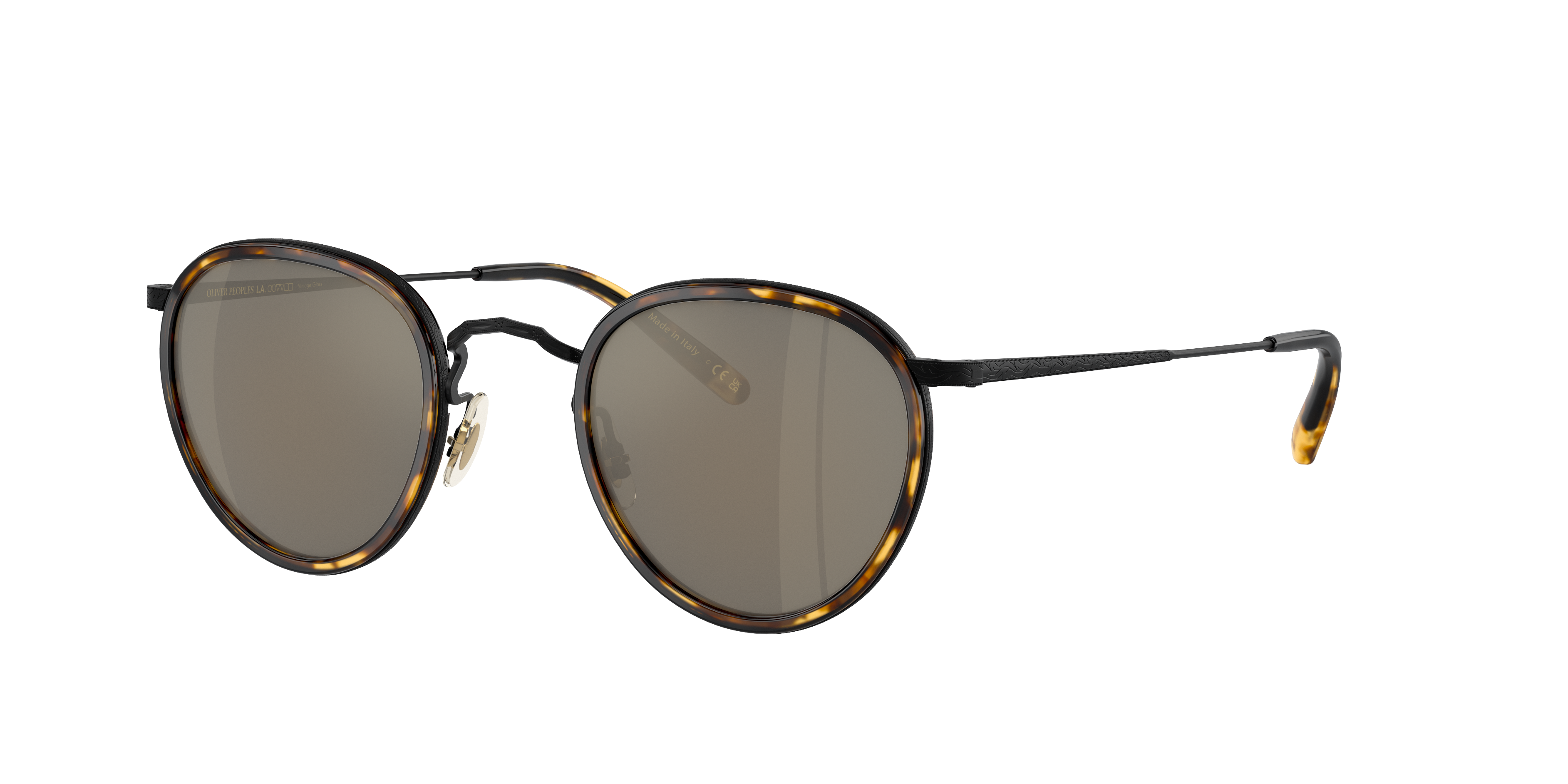 Sunglasses OV1104S - Hickory Tortoise-Matte Black - Dark Grey 