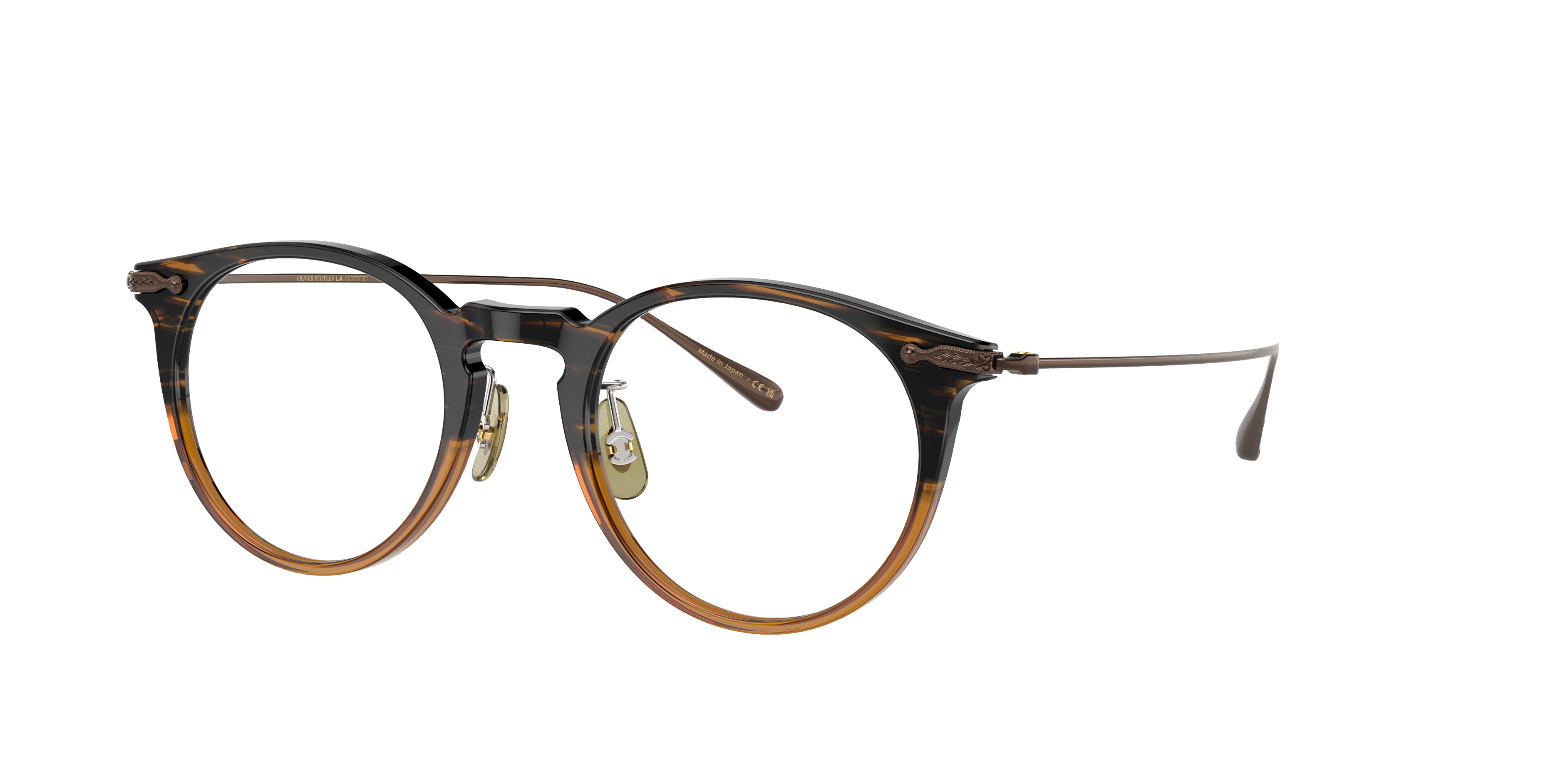 Eyeglasses OV5343D - Honey Havana - Clear - アセテート | Oliver Peoples Japan