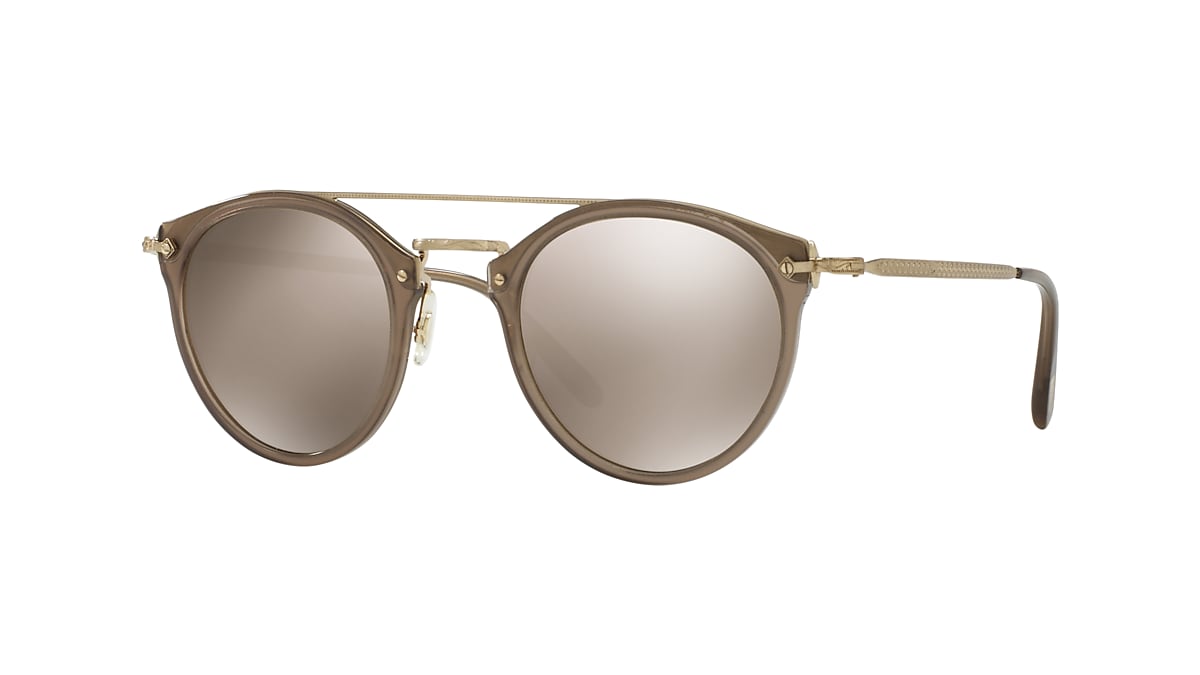 OV5349S Sunglasses Light Brown Mirror Gold | Oliver Peoples USA