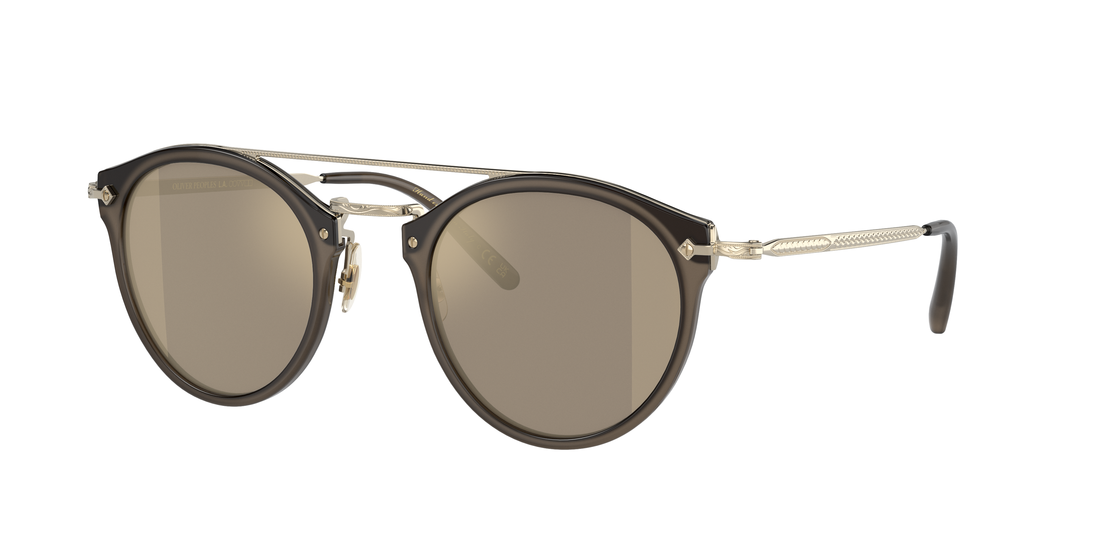 OV5349S Sunglasses Light Brown Mirror Gold | Oliver Peoples USA