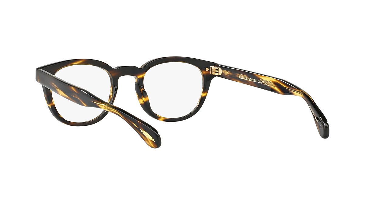 Oliver Sheldrake Low Bridge Fit Eyeglasses in Cocobolo | Oliver®