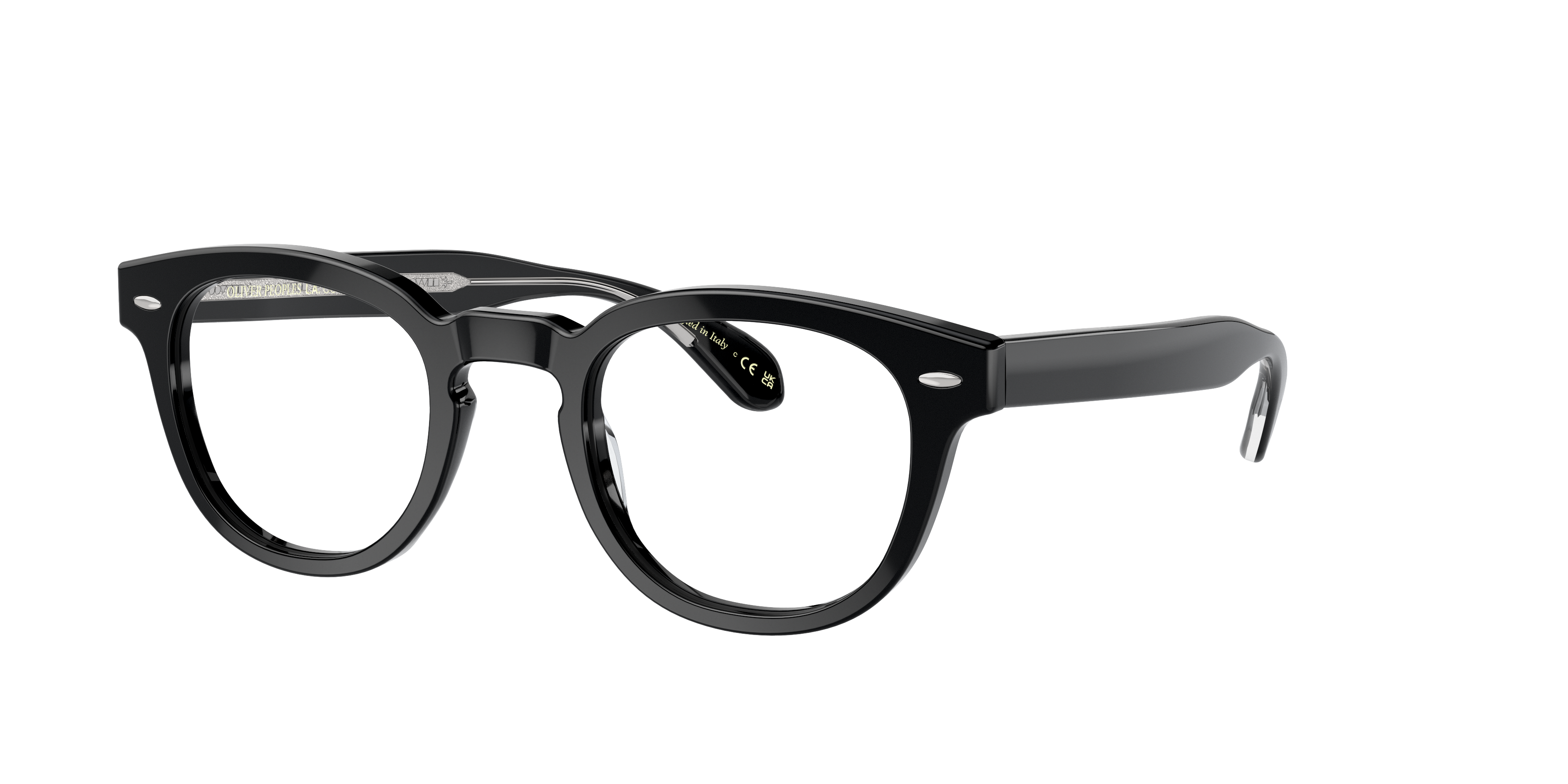 Oliver Sheldrake Low Bridge Fit Eyeglasses in Black | Oliver®