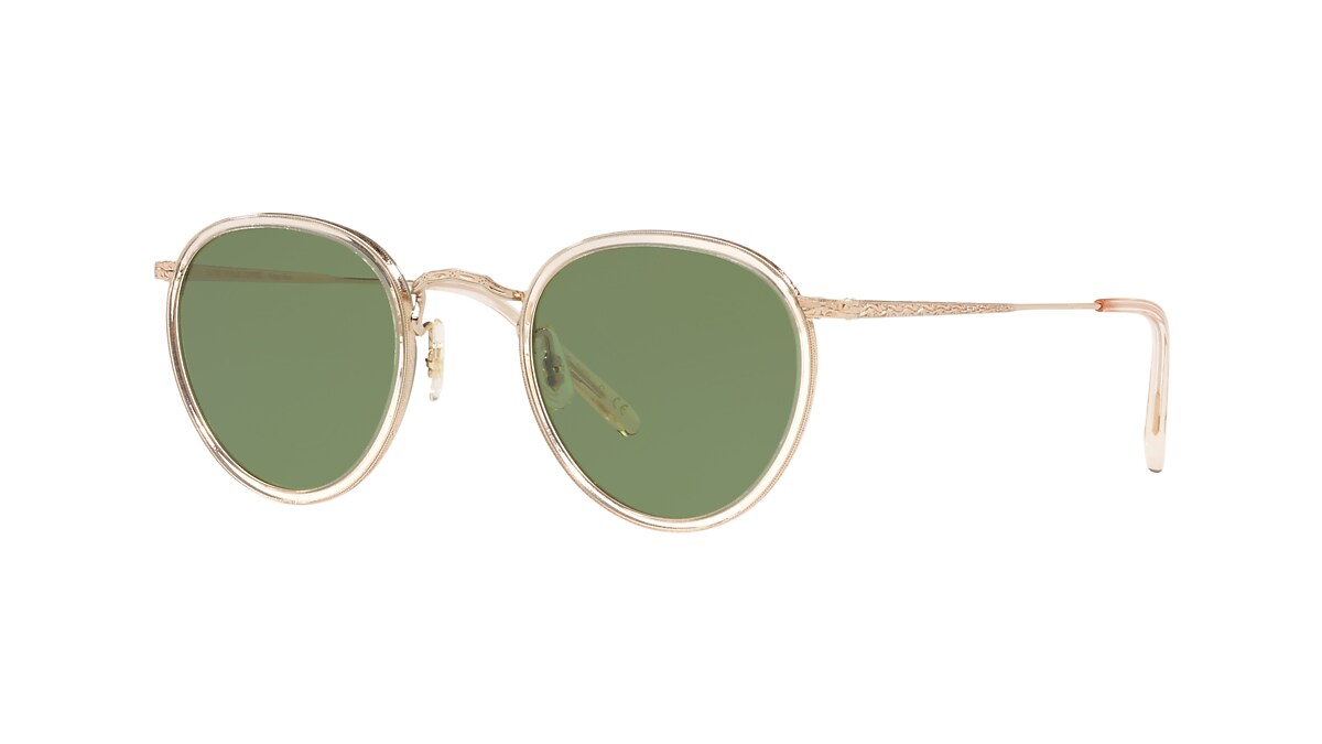 オリバーピープルズ サングラス 眼鏡 ov1104s mp2 sun OV1104S Sunglasses Dark Grey Mirror Gold | Oliver Peoples