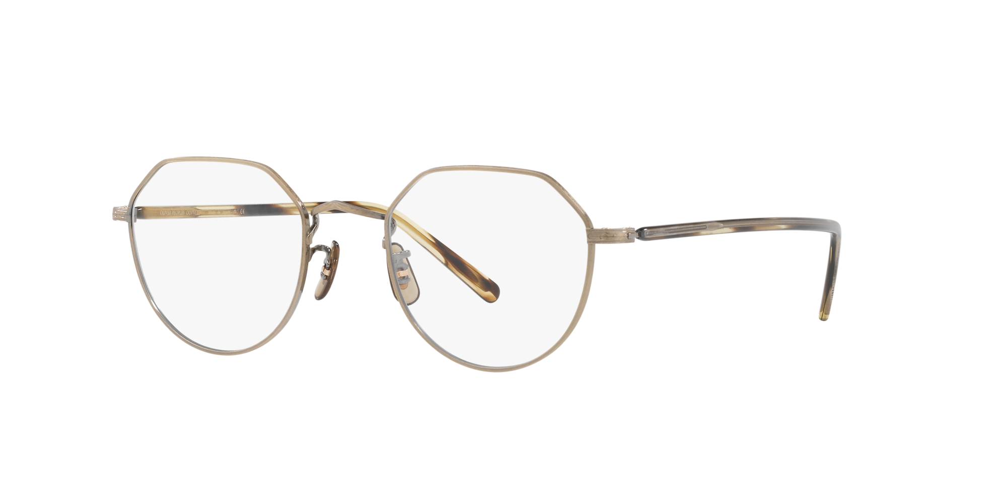 Oliver OP-43T Eyeglasses in Antique Gold | Oliver®