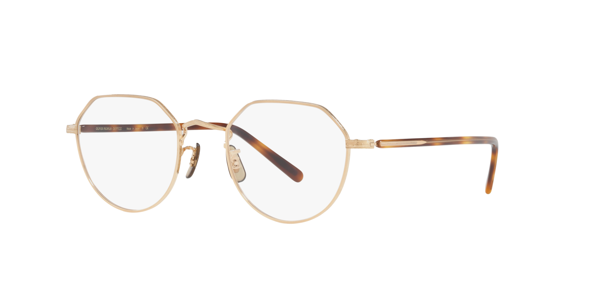 Oliver OP-43T Eyeglasses in Gold | Oliver®