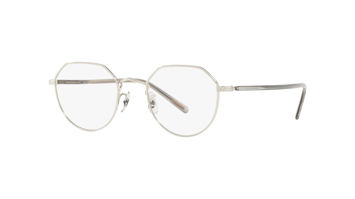 Oliver OP-43T Eyeglasses in Silver | Oliver®