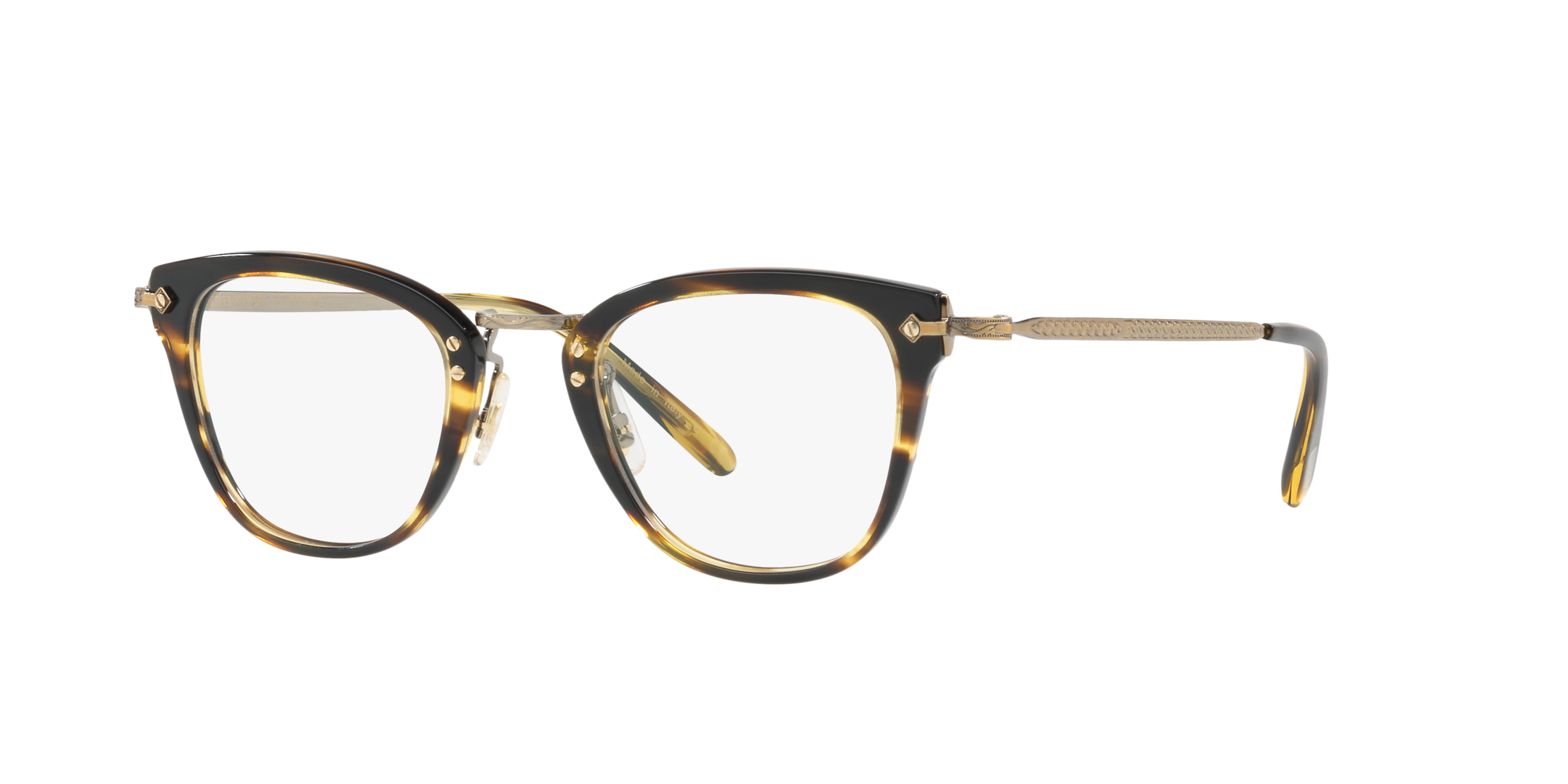 oliver peoples gold frame