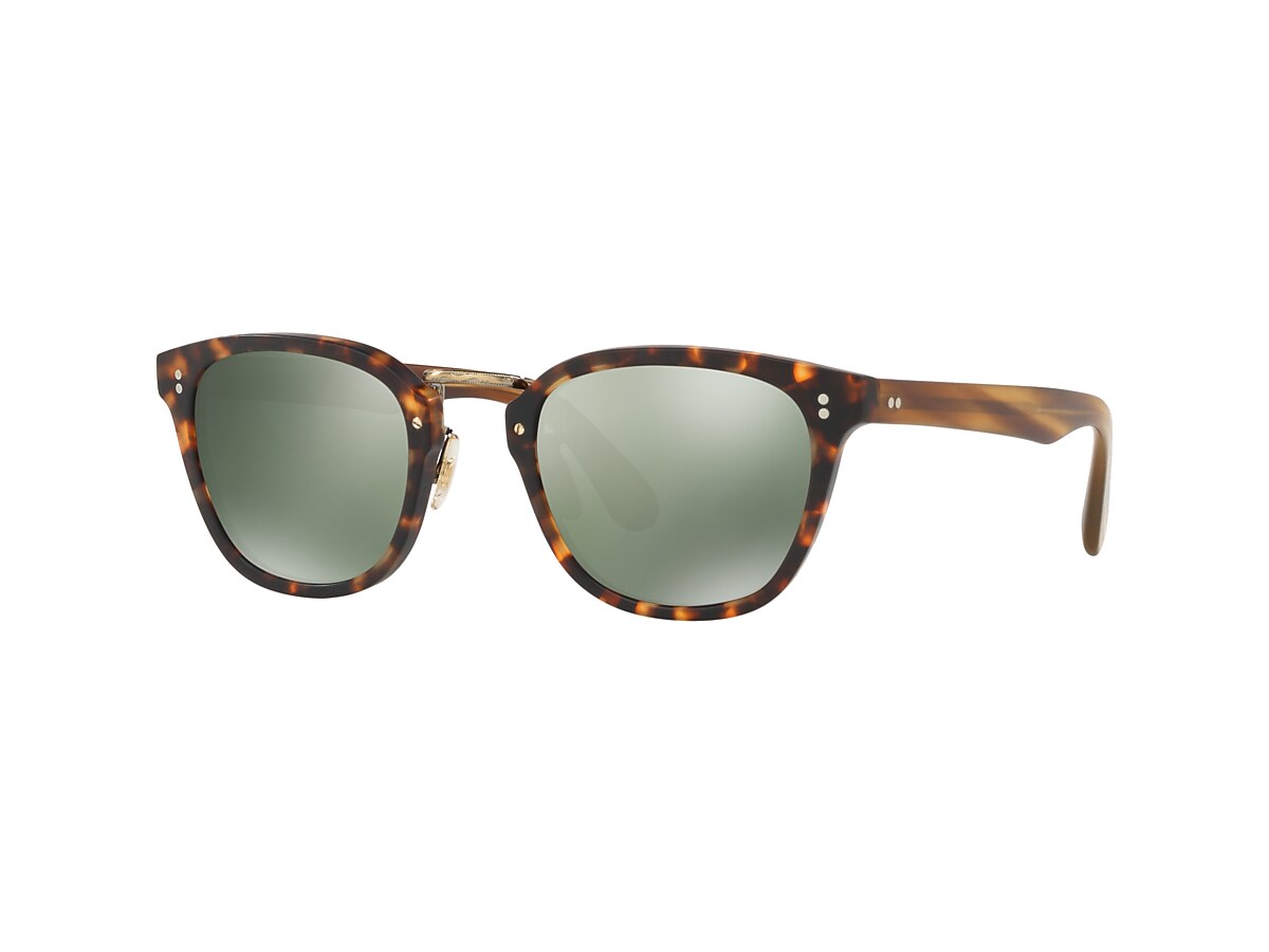 Sunglasses Sun Lovers Vintage Vintage Polarized Brown Turtle Green 8039