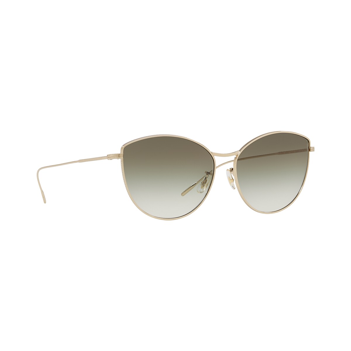 OV1232S Sunglasses Clear Gradient Dark Green | Oliver Peoples USA