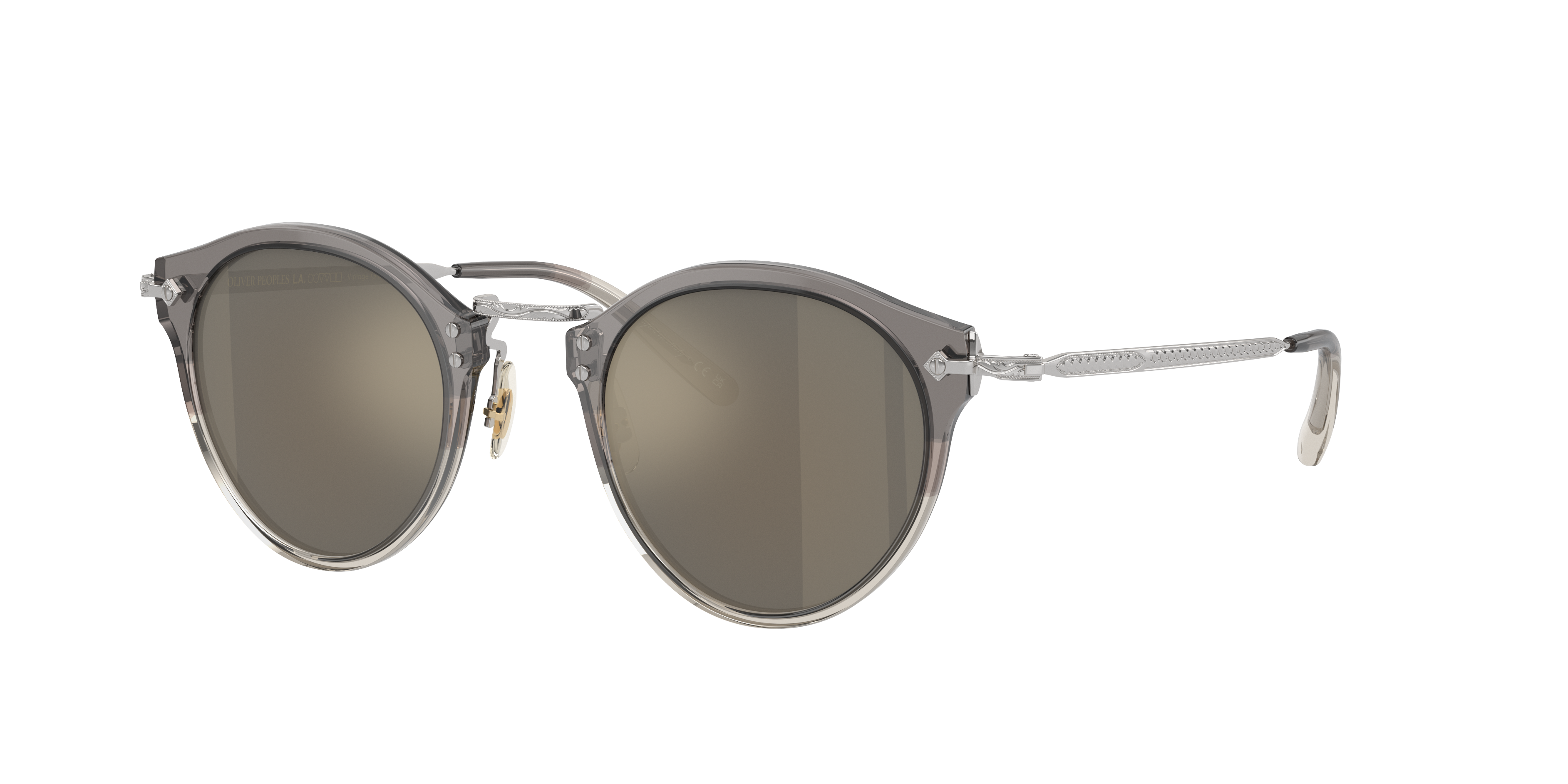 OV5184S Sunglasses Dark Grey Mirror Gold | Oliver Peoples USA