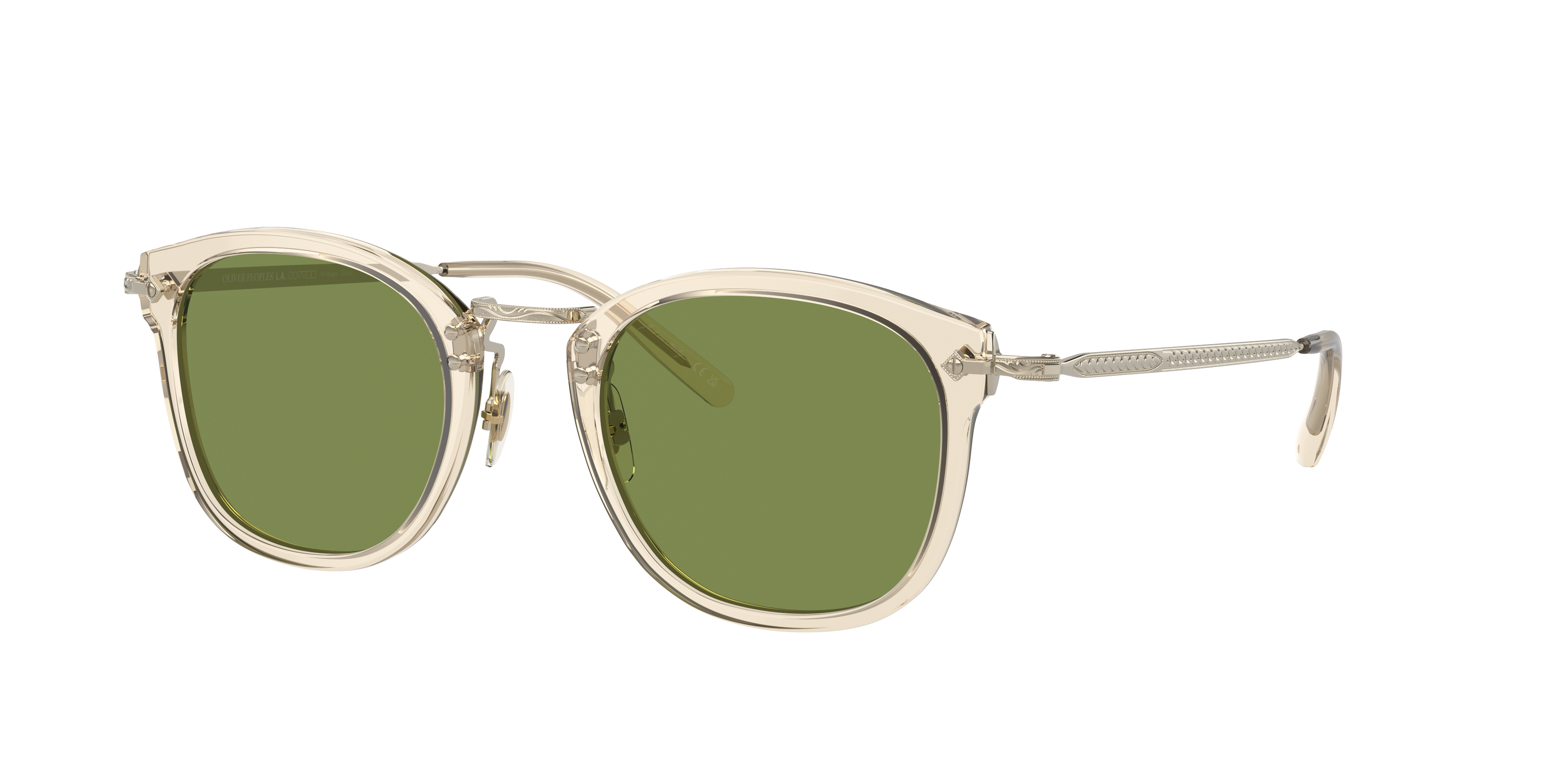 Sunglasses OV5350S - Buff-Gold - Green - アセテート | Oliver 