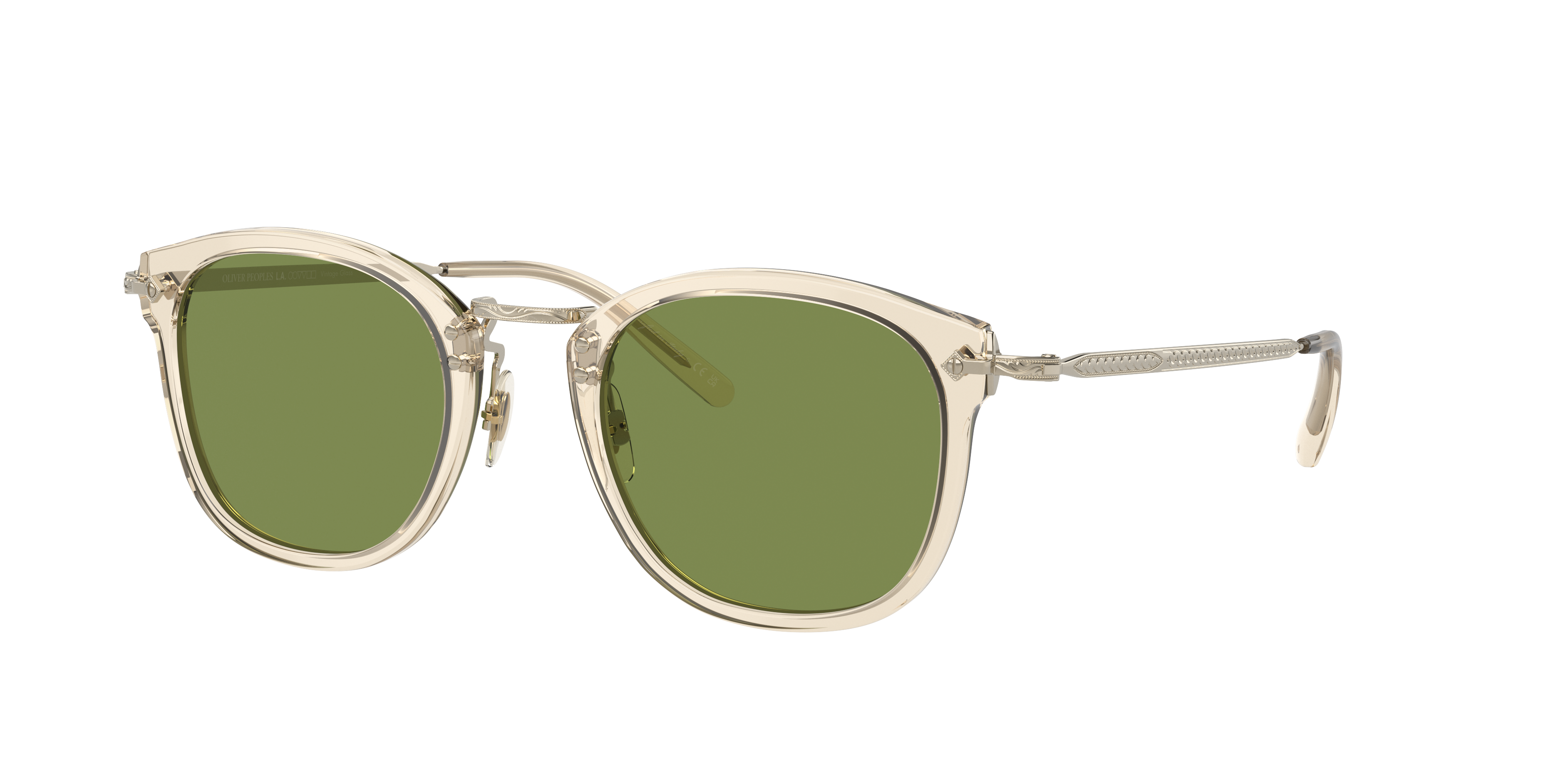 Sunglasses OV5350S - Buff-Gold - Green - アセテート | Oliver