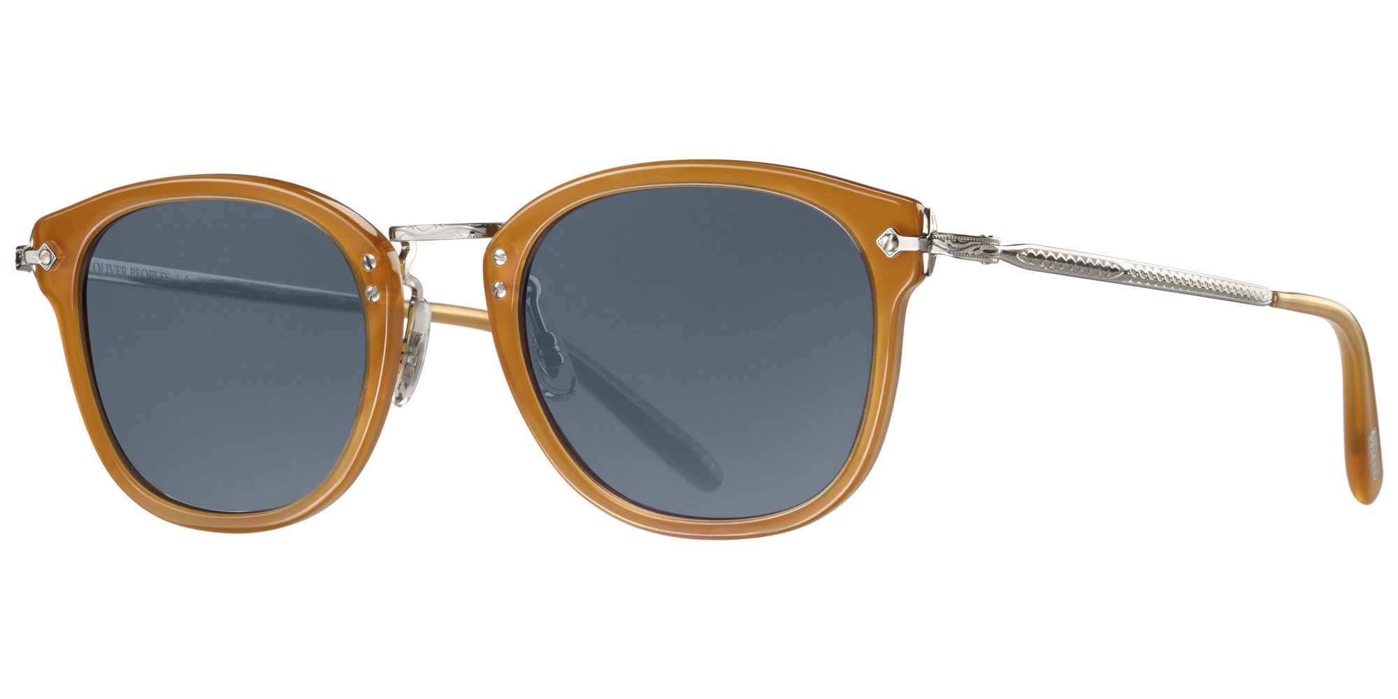 browline frame glasses