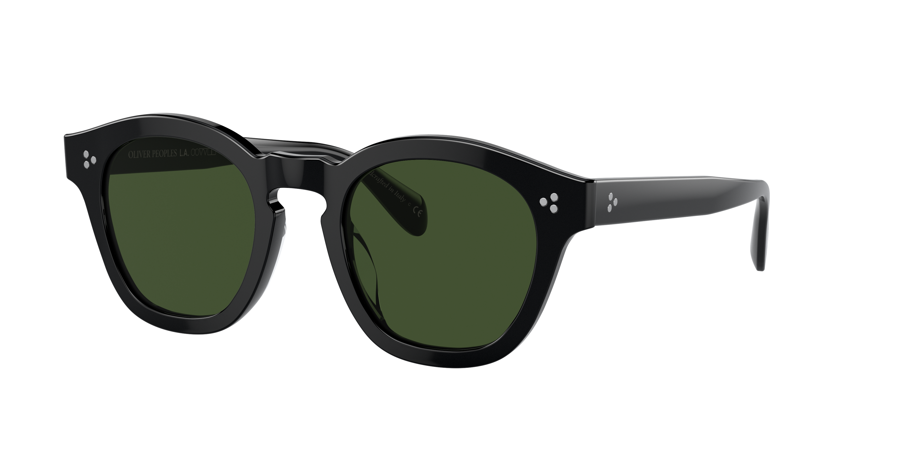100％本物 Peoples Oliver オリバーピープルズ メンズ Green Sunglasses】Black/Vibrant L.A.  【Boudreau メガネ・サングラス sc-ff1399ff7e