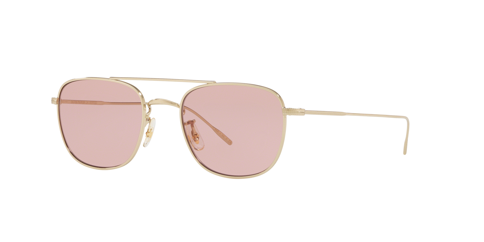 oliver peoples pink glasses