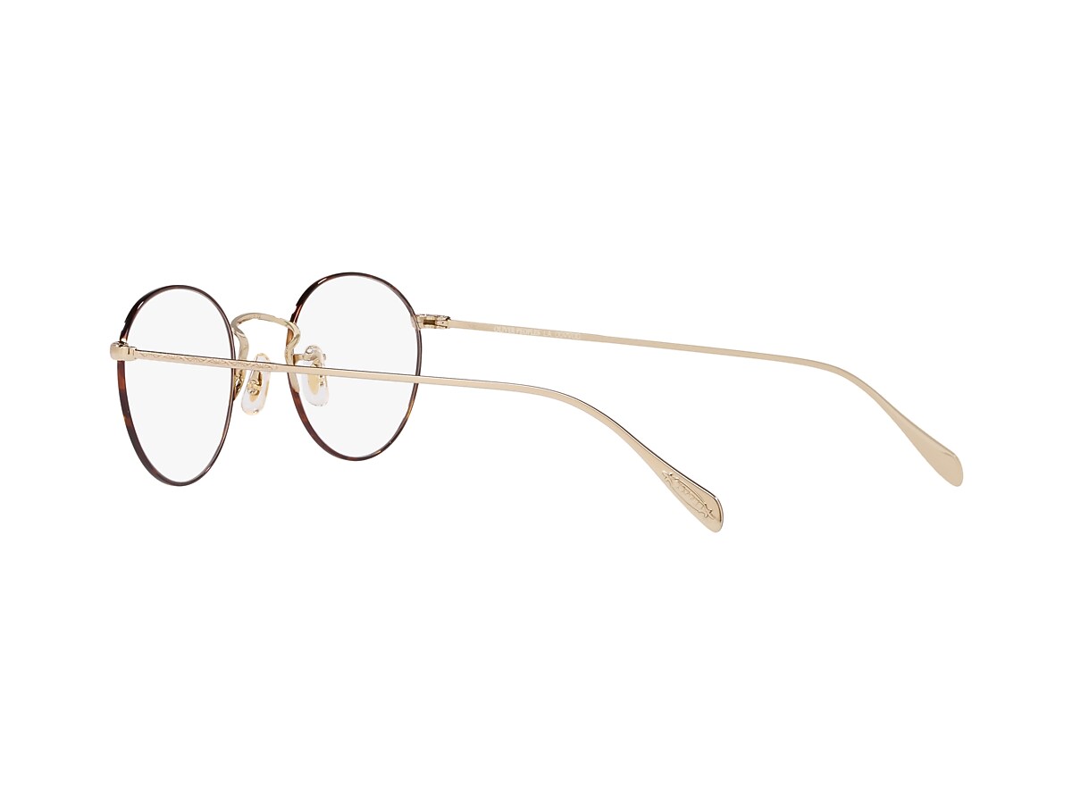 OV1186 Eyeglasses Soft Gold-Amber DTBK Foil | Oliver Peoples USA
