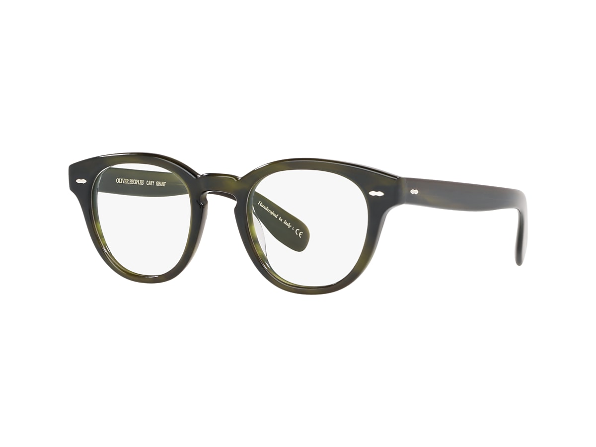 Oliver Cary Grant-F Eyeglasses in Emerald Bark | Oliver®