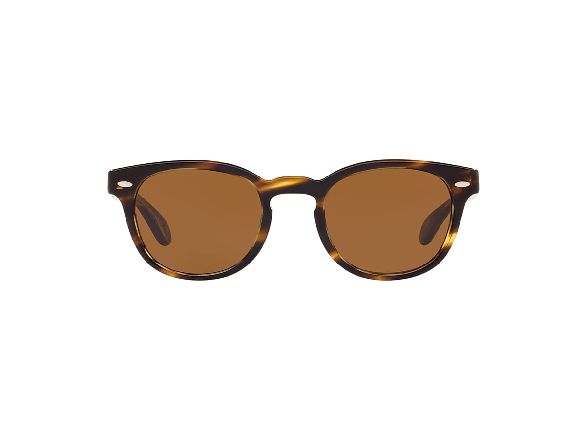 オリバーピープルズ Sheldrake SUN Low Bridge Fit Oliver Sheldrake Sun Low Bridge Fit Sunglasses in Cocobolo