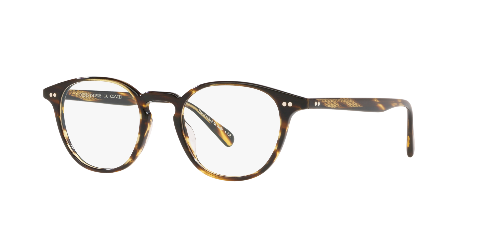 Oliver Emerson Low Bridge Fit Eyeglasses in Cocobolo | Oliver®