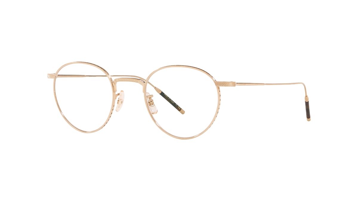 Oliver TK-1 Eyeglasses in Brushed Gold | Oliver®
