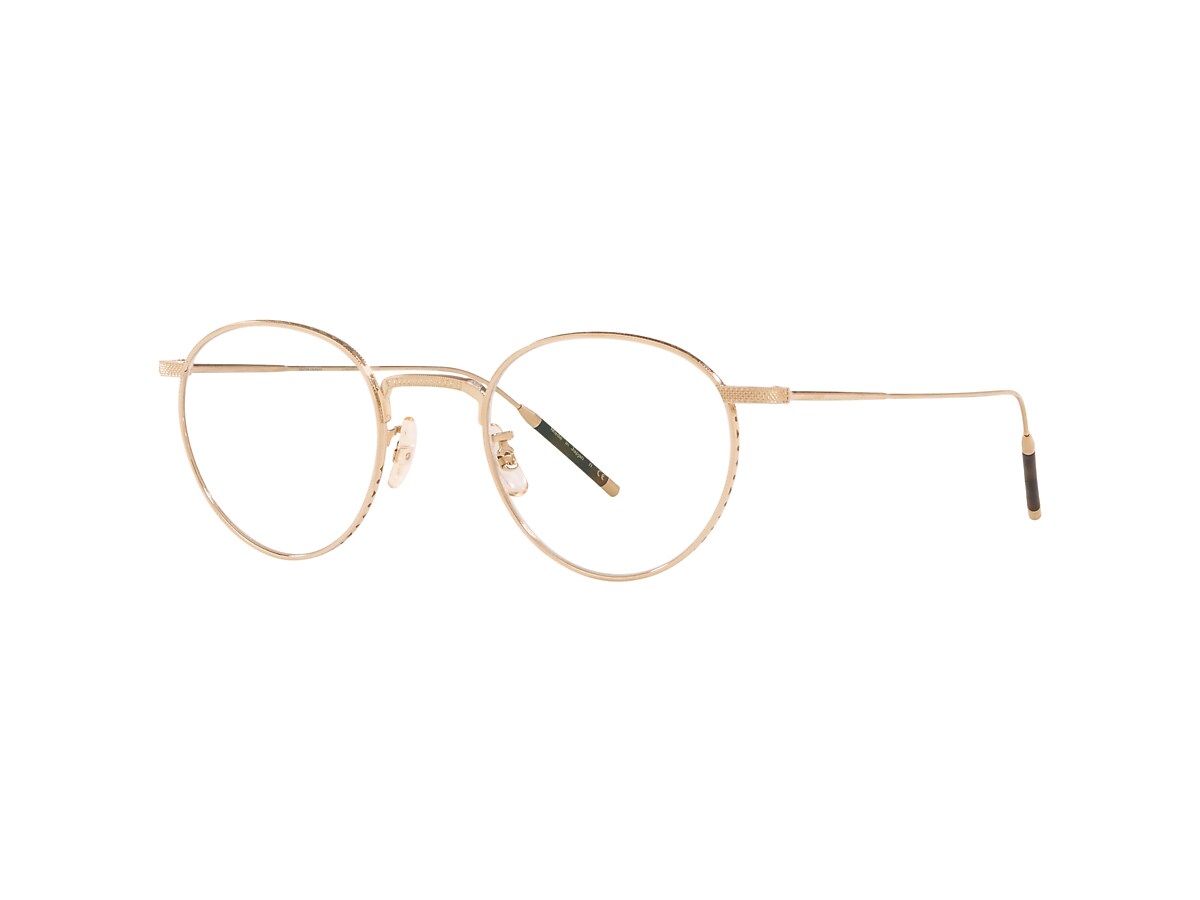 Oliver TK-1 Eyeglasses in Brushed Gold | Oliver®