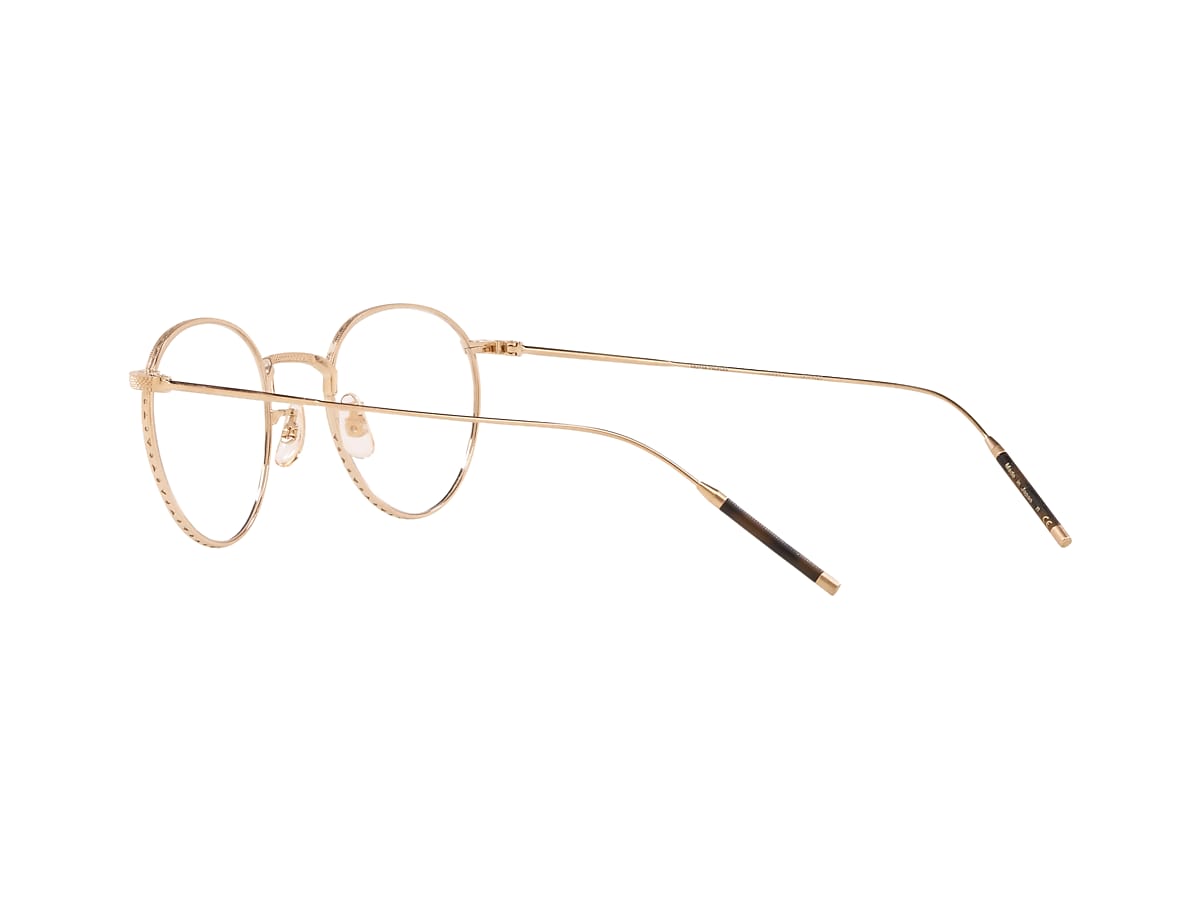 Oliver TK-1 Eyeglasses in Brushed Gold | Oliver®