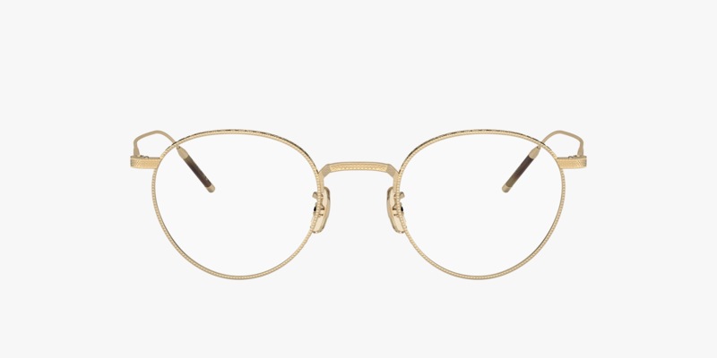 Oliver TK-1 Eyeglasses in Brushed Gold | Oliver®