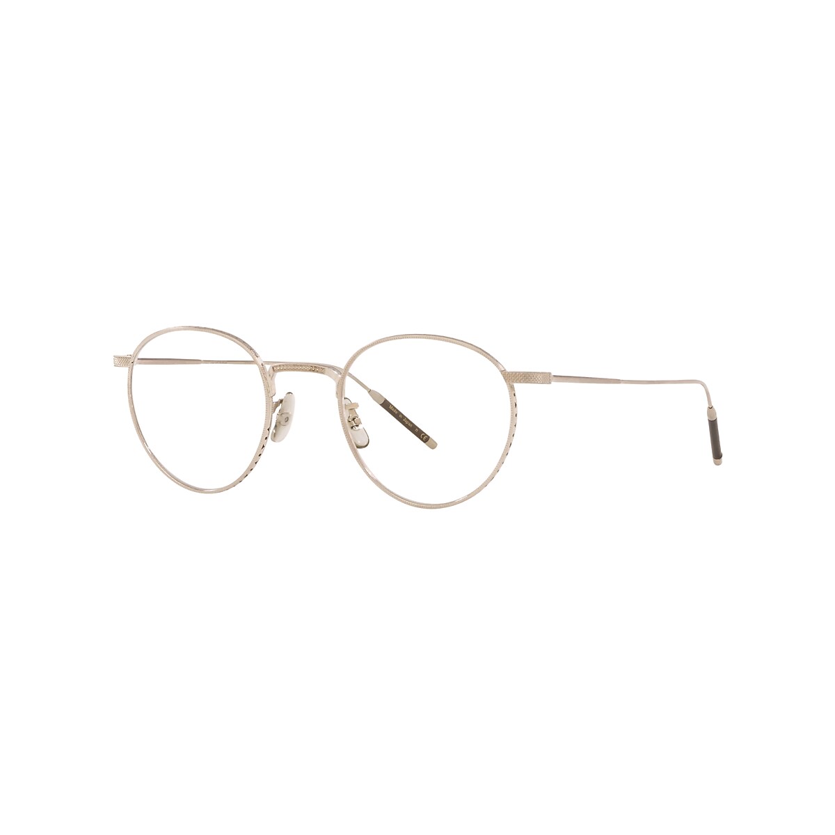 Oliver TK-1 Eyeglasses in Brushed Silver | Oliver®