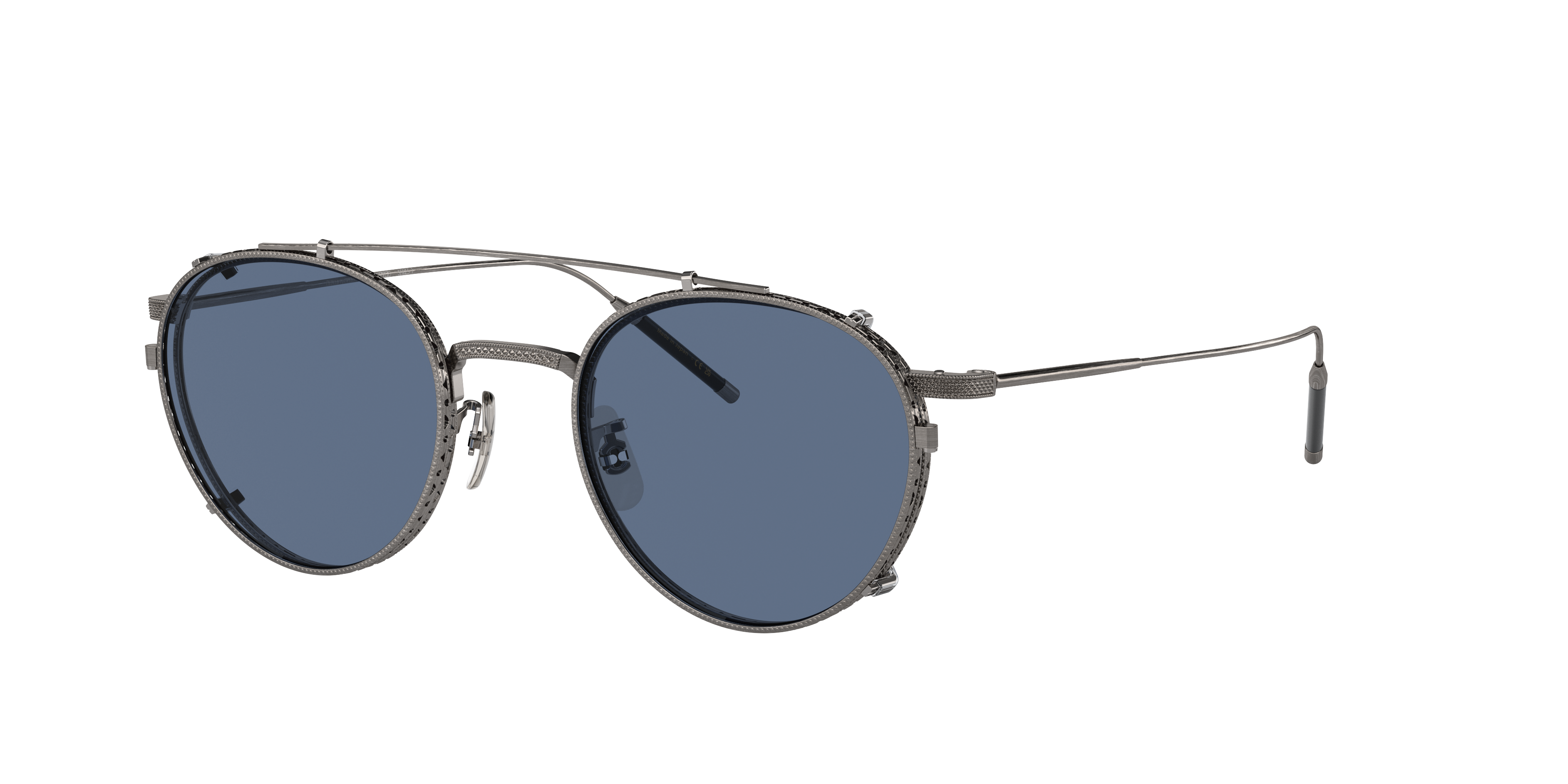 Oliver TK-1 Clip Eyeglasses in Pewter | Oliver®