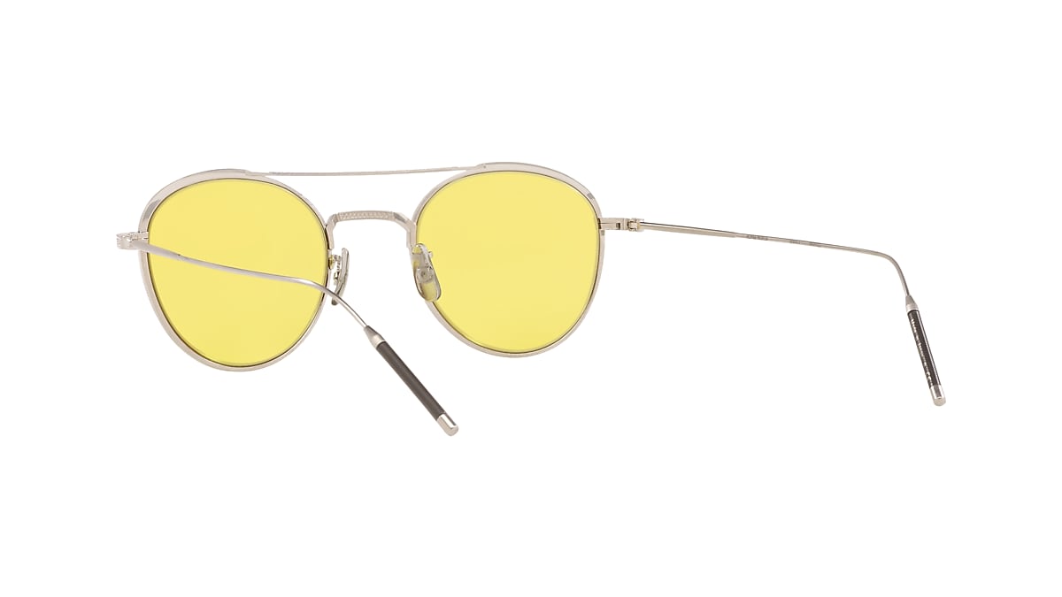 Oliver TK-2 Eyeglasses in Brushed Silver | Oliver® Oliver TK-2 Eyeglasses in Brushed Silver | Oliver®