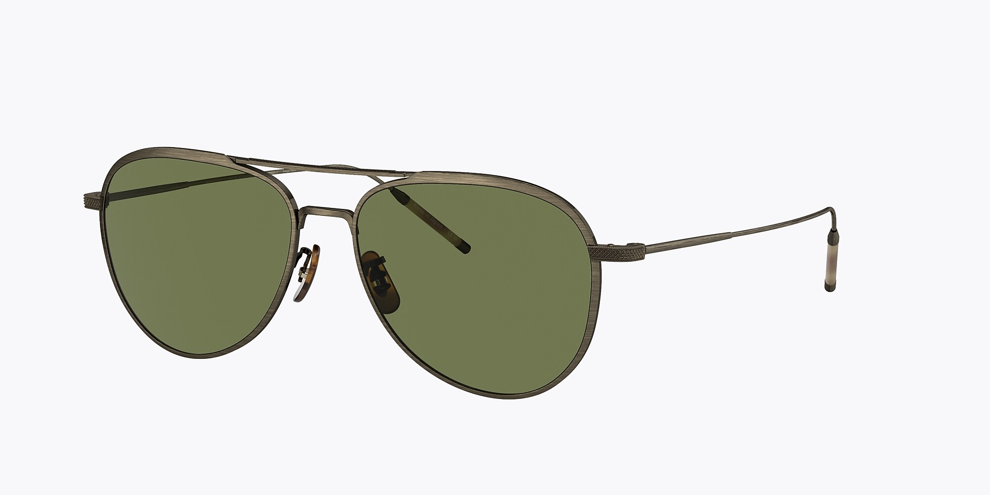 Sunglasses OV1276ST Antique Gold G15 Titanium Oliver Peoples