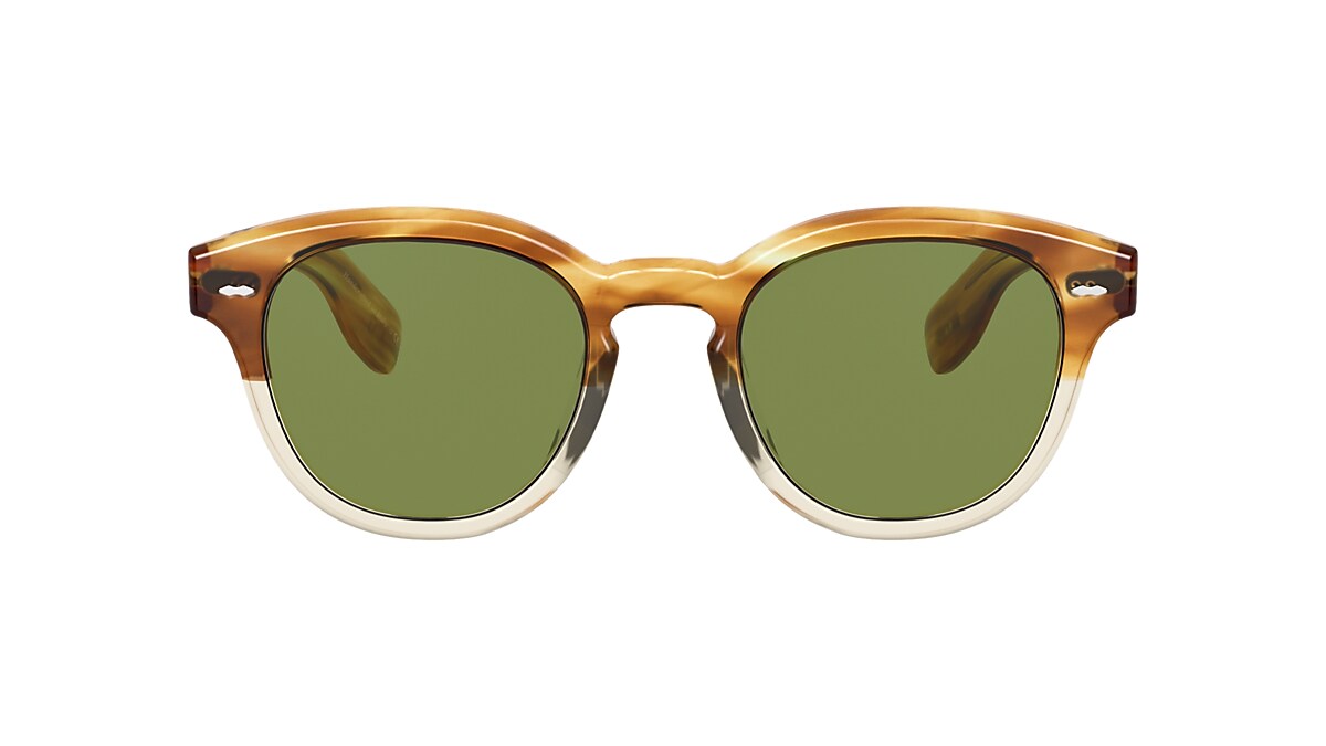 Sunglasses OV5413SU - Honey VSB - Green C - アセテート | Oliver Peoples Japan