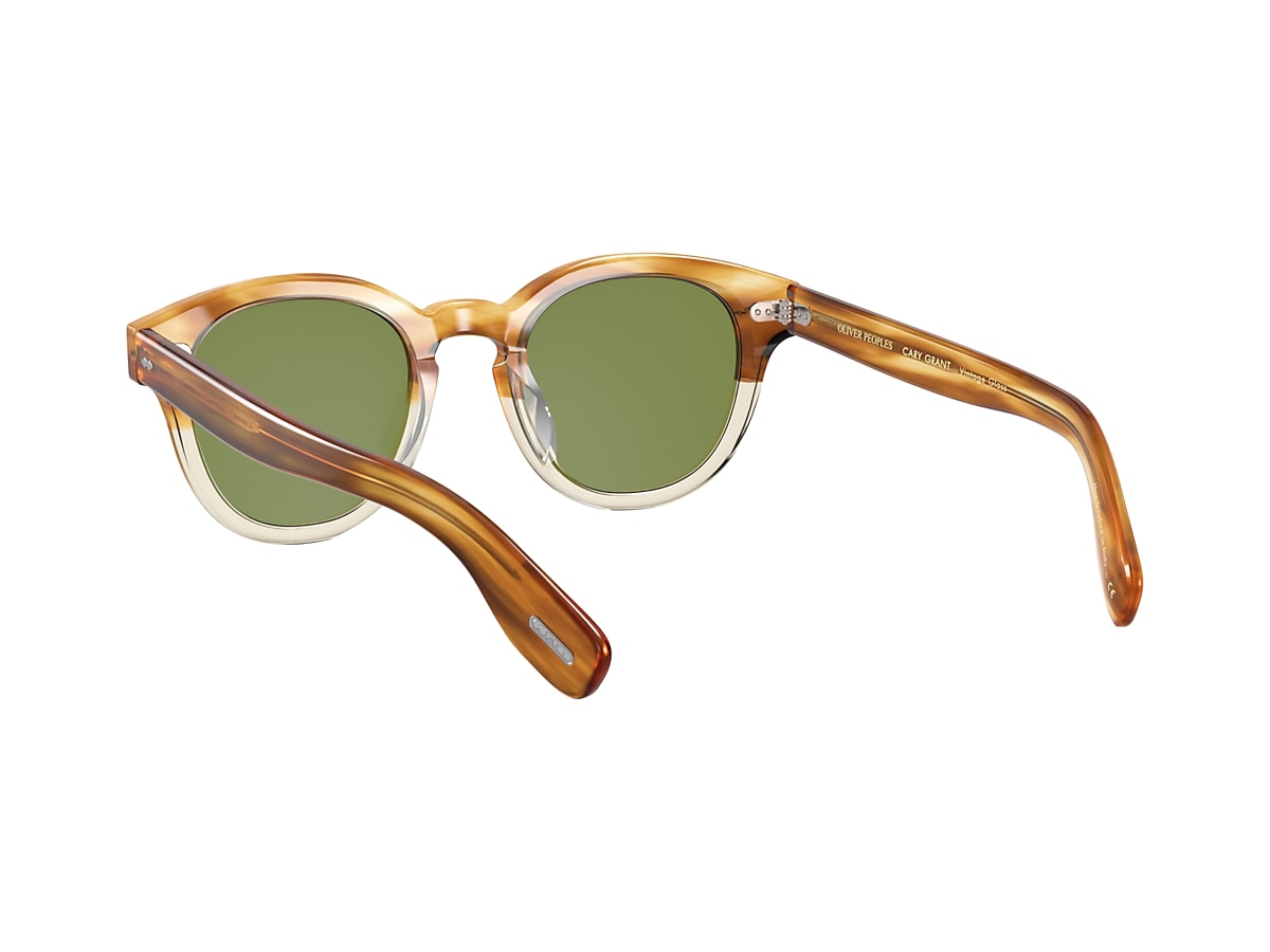 Sunglasses OV5413SU - Honey VSB - Green C - アセテート | Oliver Peoples Japan