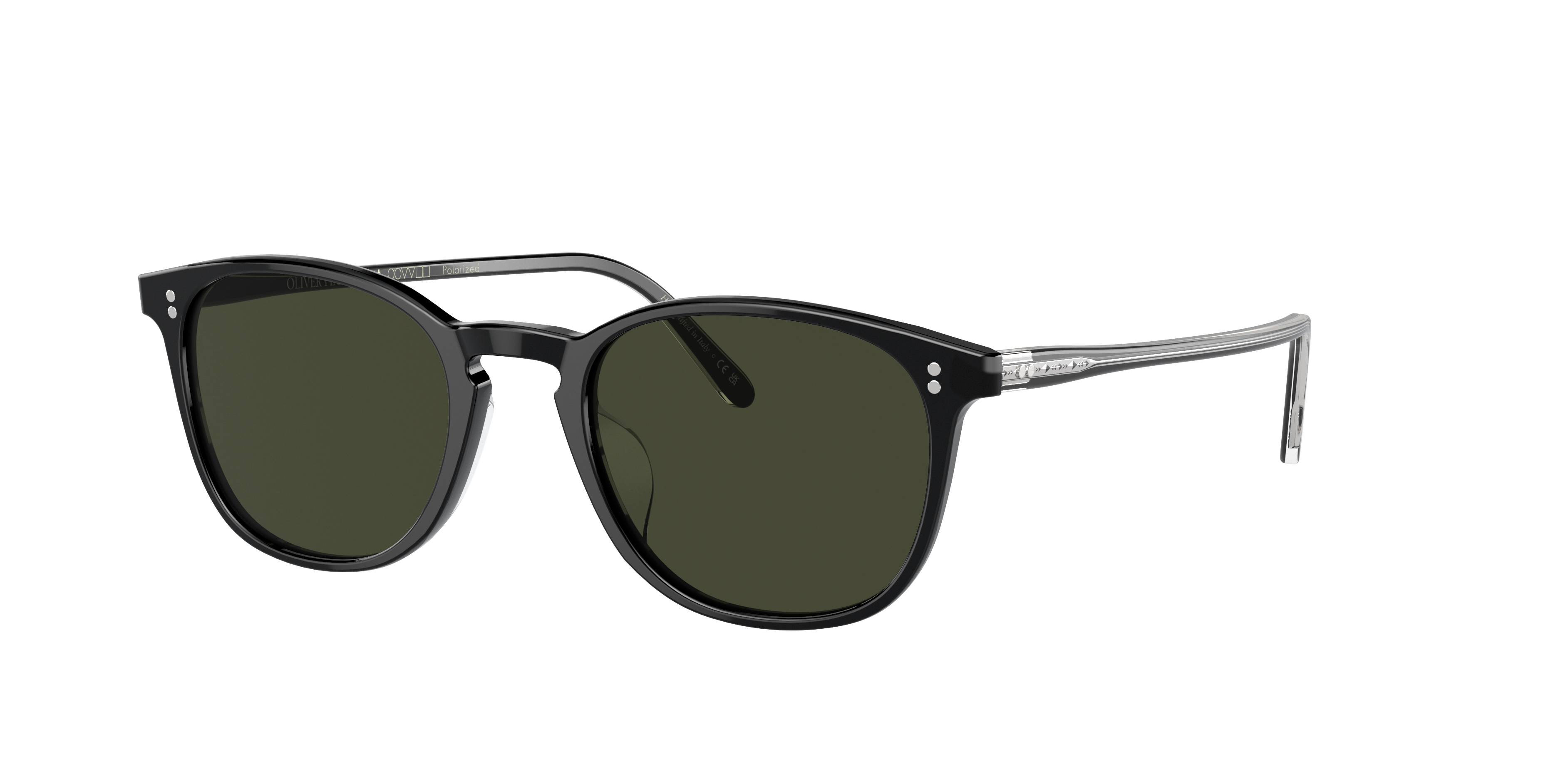 Oliver Finley Vintage Sun Sunglasses in Black | Oliver®