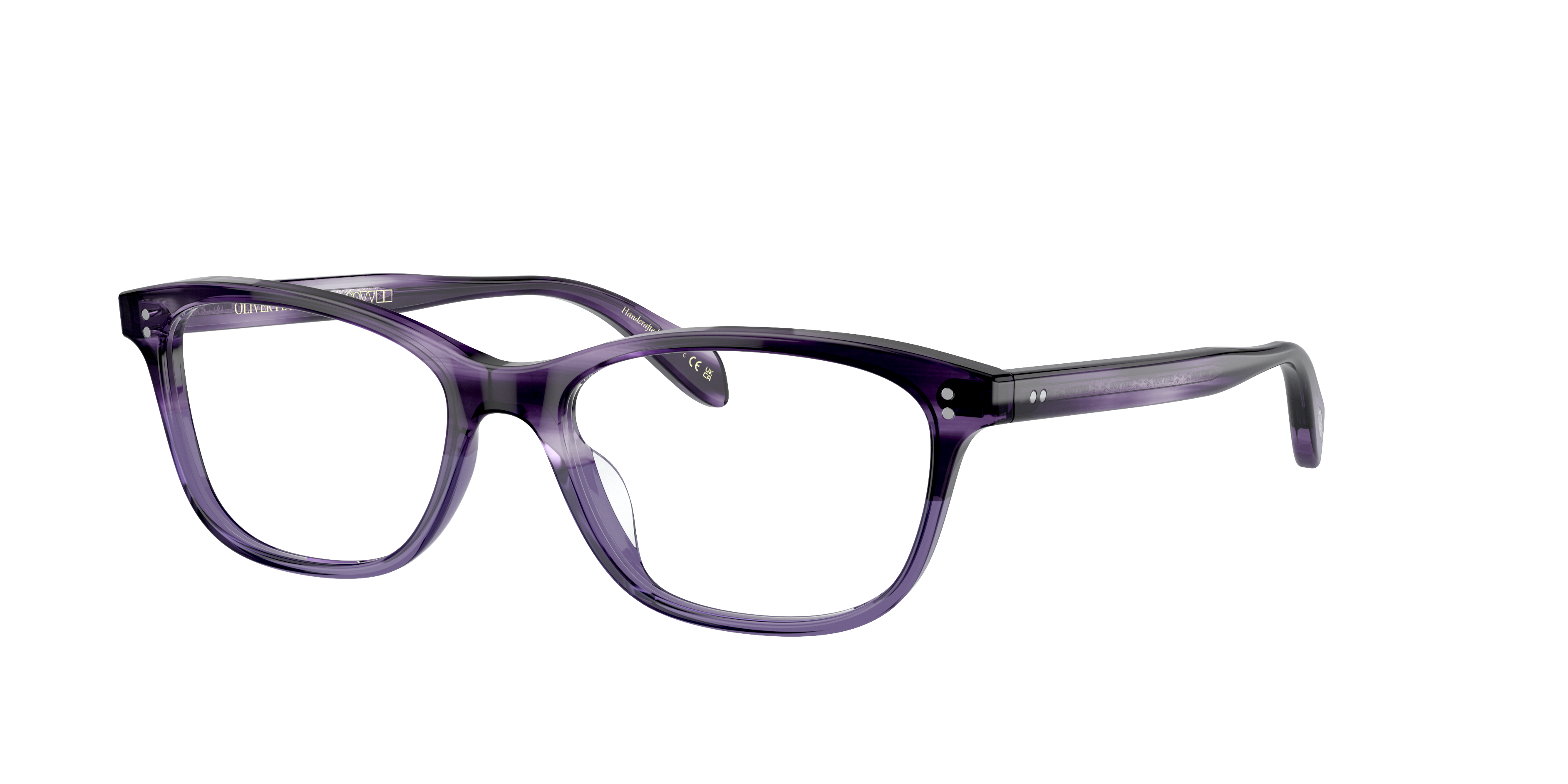 Oliver Ashton Eyeglasses in Dark Lilac VSB | Oliver®