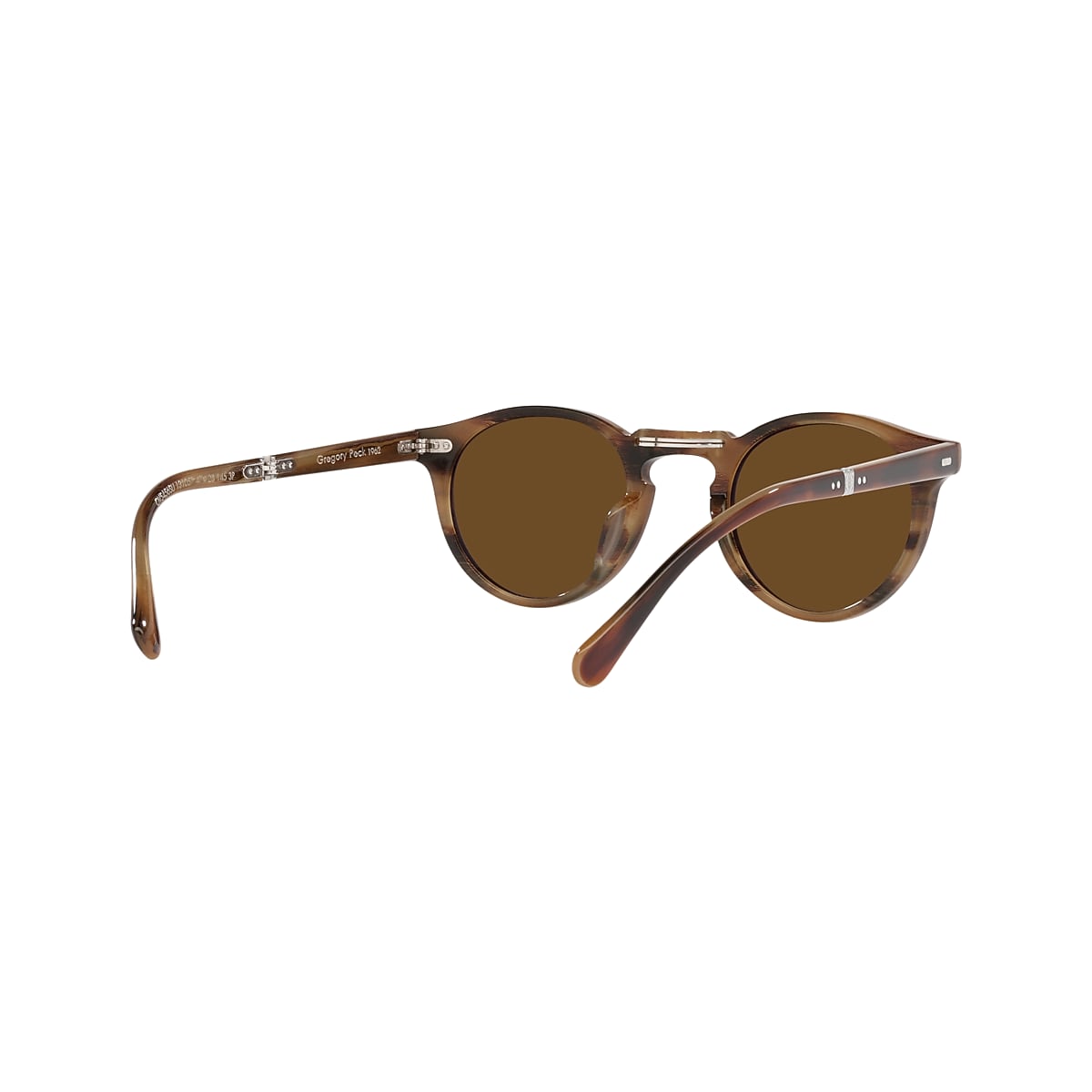 Oliver Gregory Peck 1962 Sunglasses in Amaretto/Striped