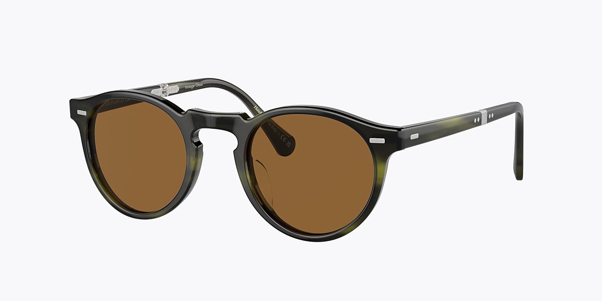 Oliver Gregory Peck 1962 Sunglasses in Emerald Bark | Oliver®