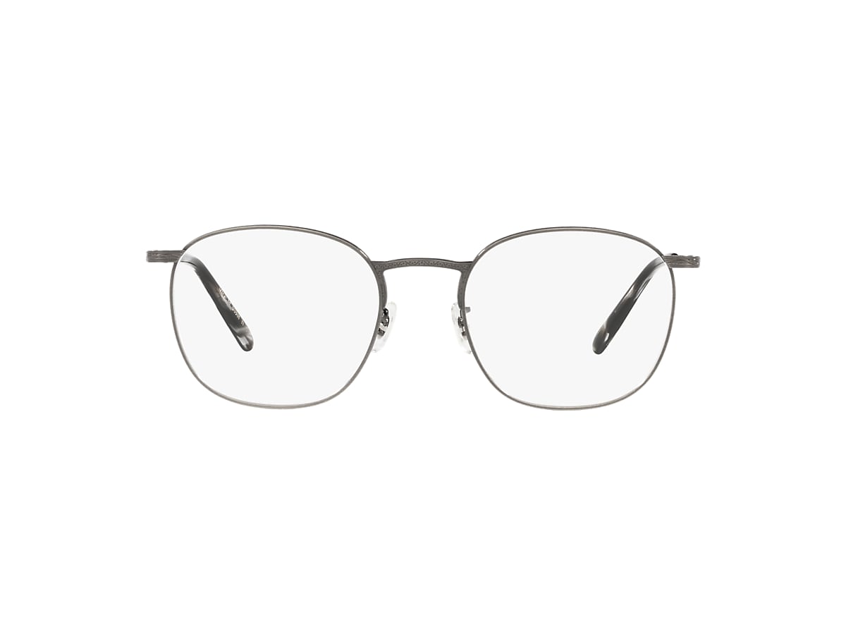 オリオン Oliver Goldsen Eyeglasses in Antique Pewter | Oliver®