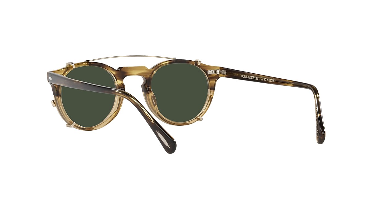 Oliver Gregory Peck Clip Eyeglasses in Gold | Oliver®
