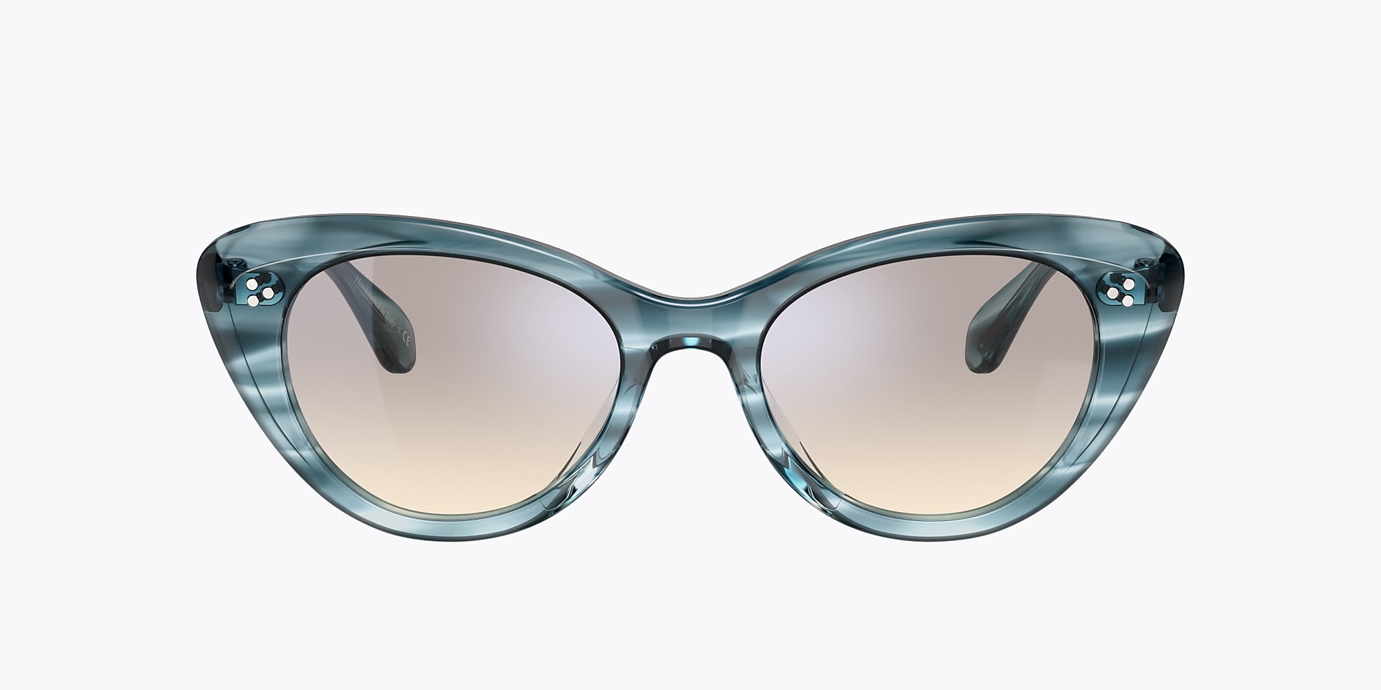 Oliver Rishell Sun Sunglasses in Washed Lapis | Oliver®