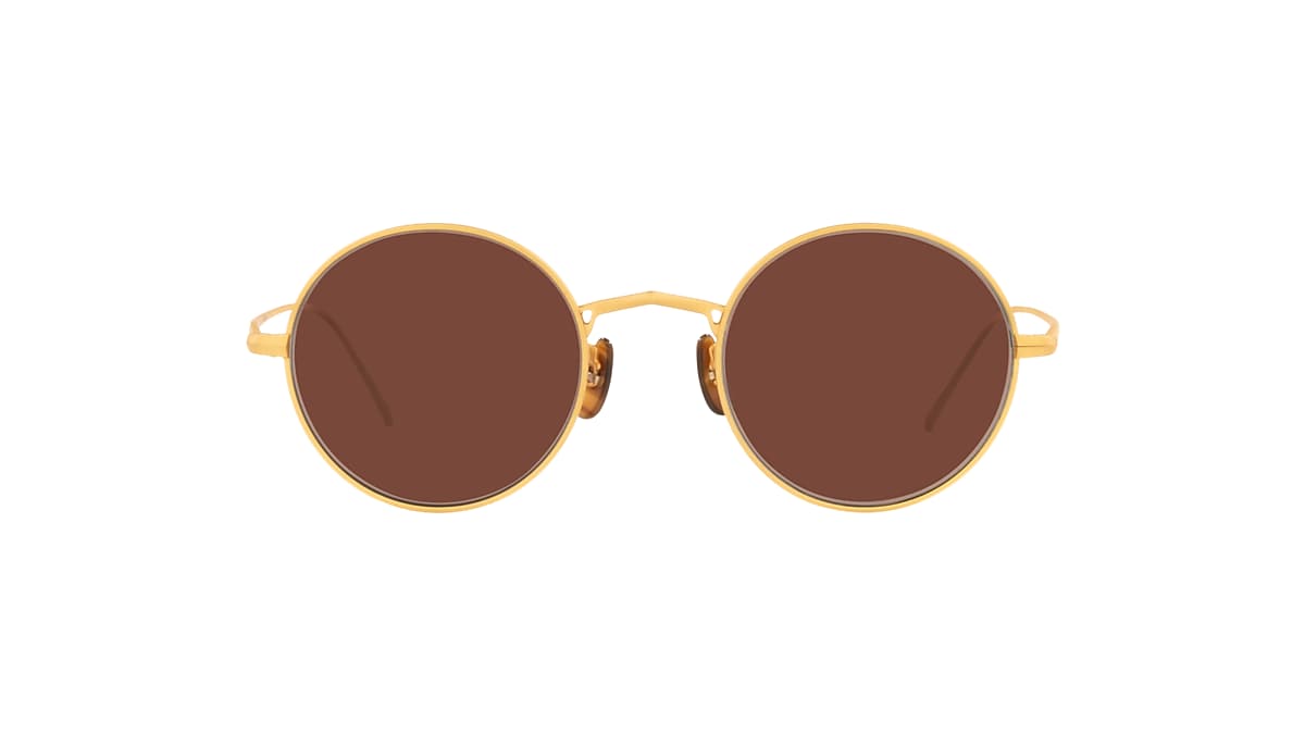 Oliver G. Ponti-3 Sunglasses in Brushed Brass | Oliver®